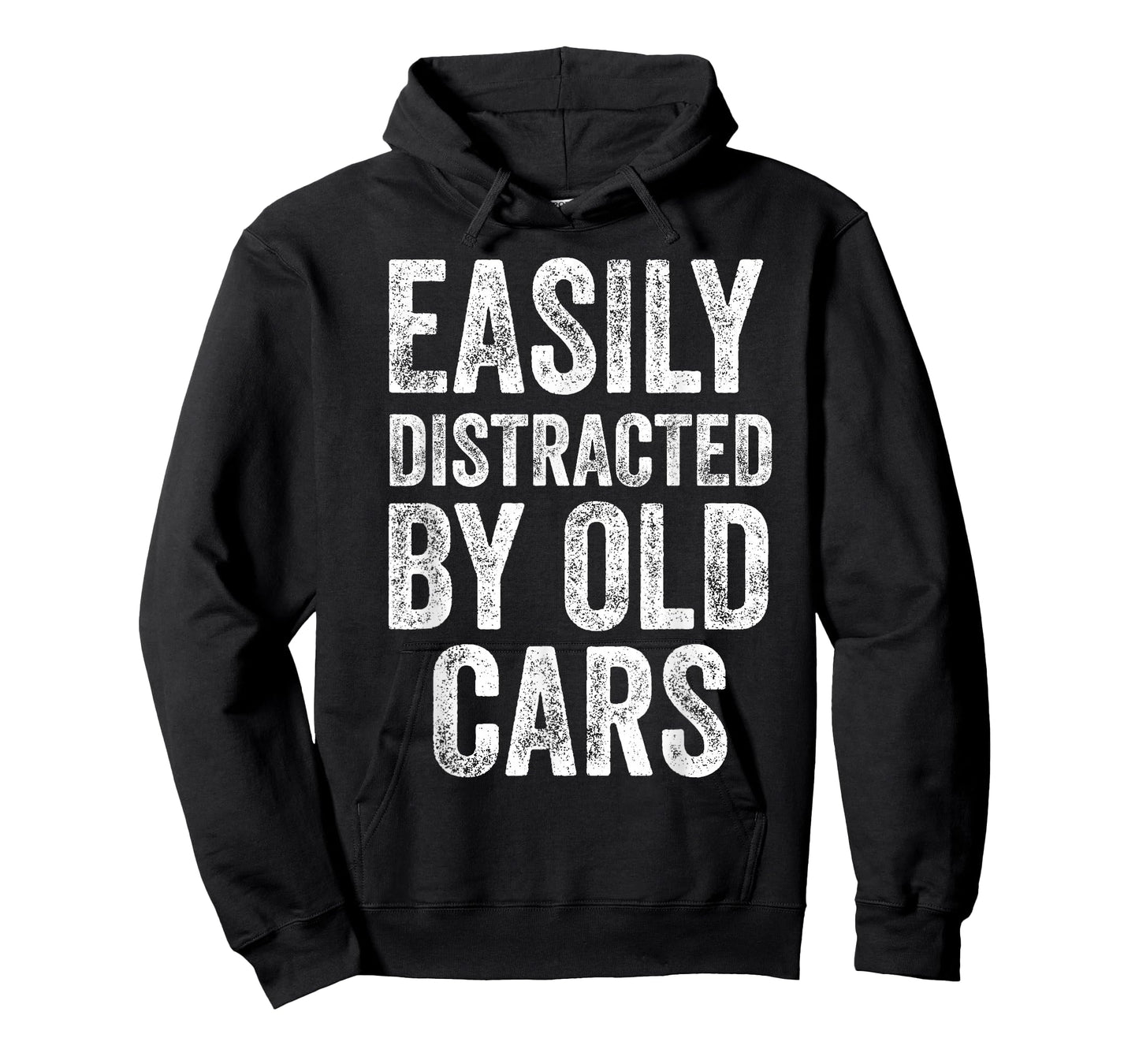 Easily Distracted by Old Cars Funny Mechanic Car Guy T-Shirt