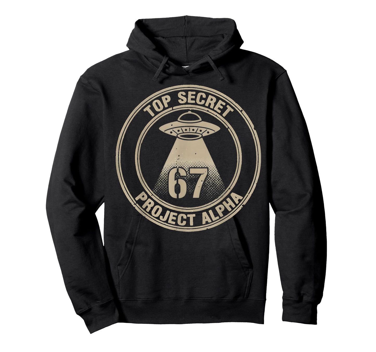 Gen Alpha Slang Kids 67 Meme Six Seven Humor UFO Area 67 T-Shirt