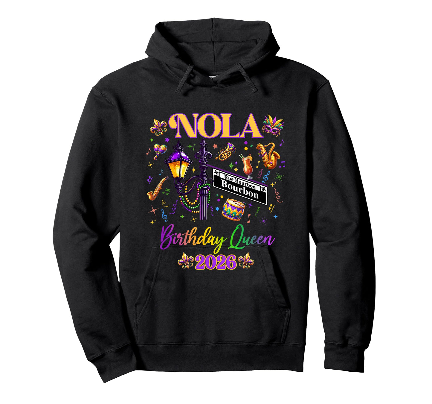 New Orleans Nola 2026 Girls' Birthday Bachelorette T-Shirt