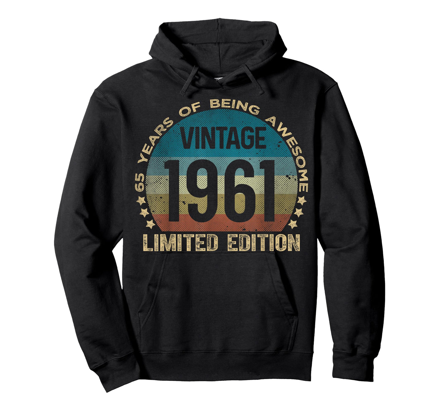 65 Year Old Gifts Vintage 1961 Limited Edition 65th Birthday T-Shirt