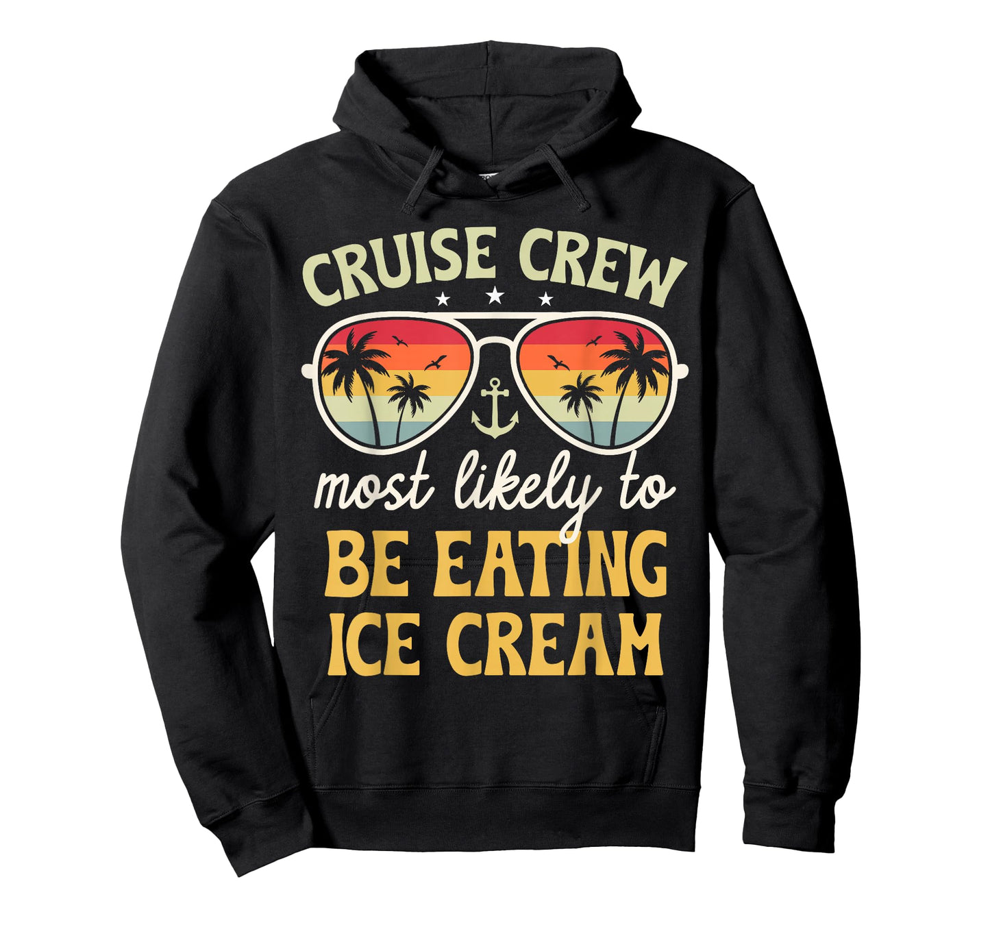 Most Likely to Eating Ice Cream Matching Family Cruise 2026 T-Shirt
