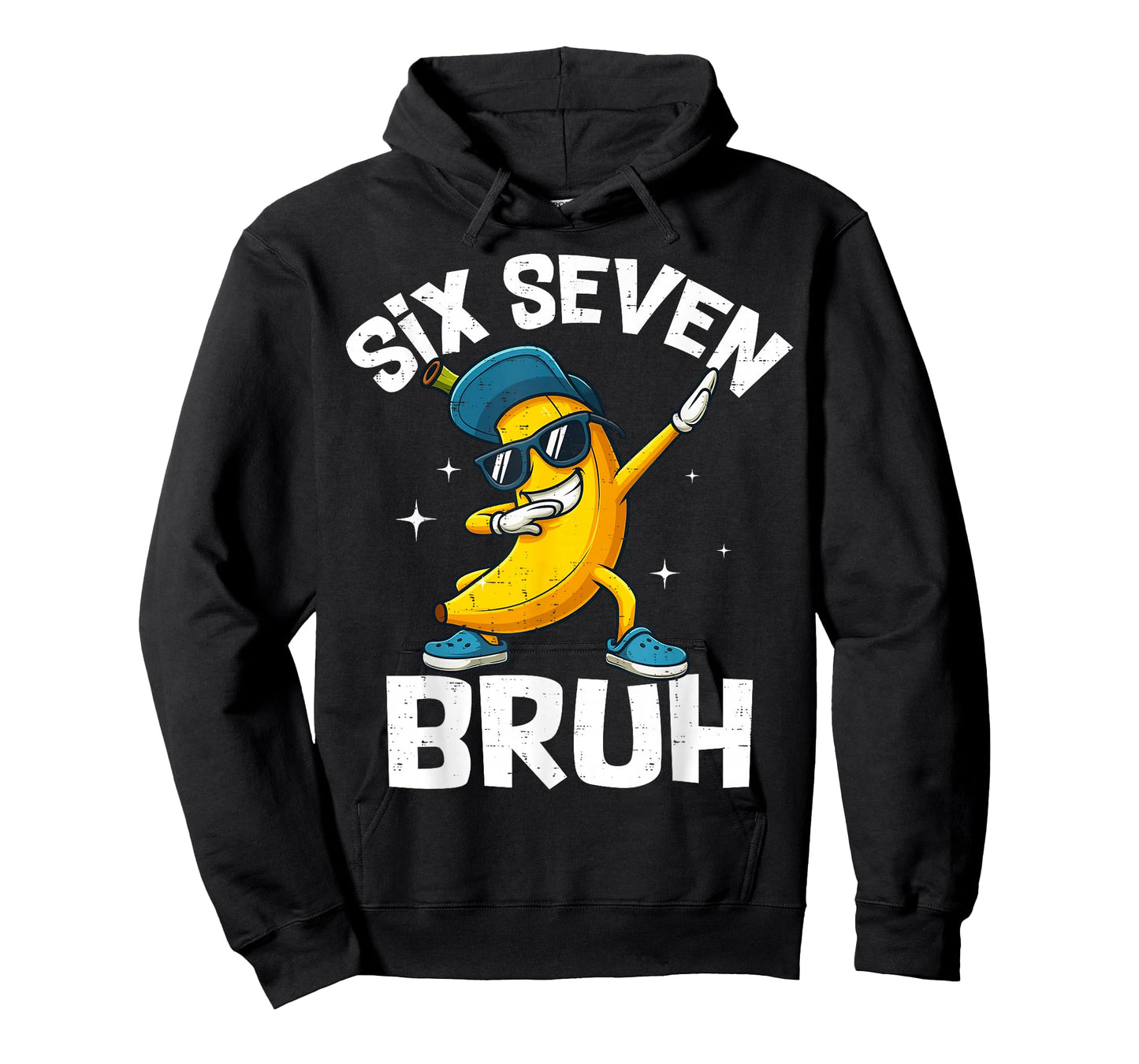 67 Bruh Dabbing Banana Six Seven Meme 6 7 Bananas Gen Alpha T-Shirt