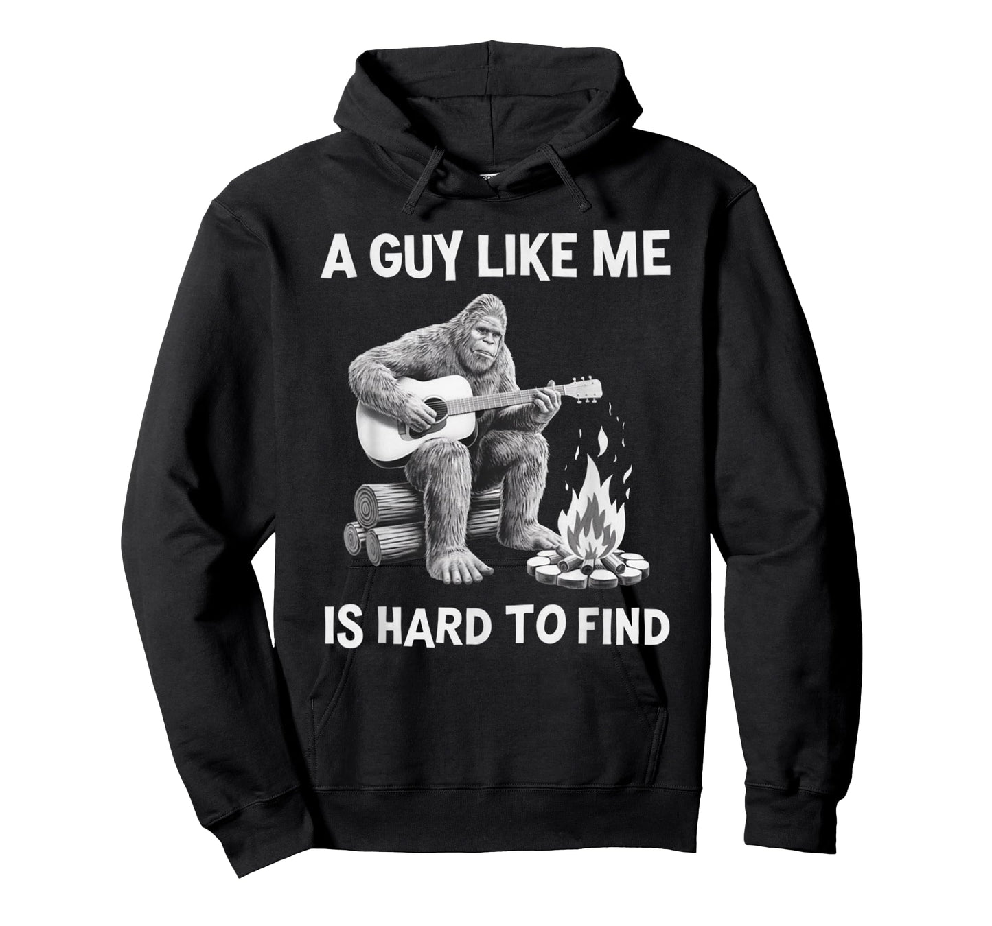 Bigfoot A Guy Like Me is Hard to Find Funny Husband Dad Men T-Shirt