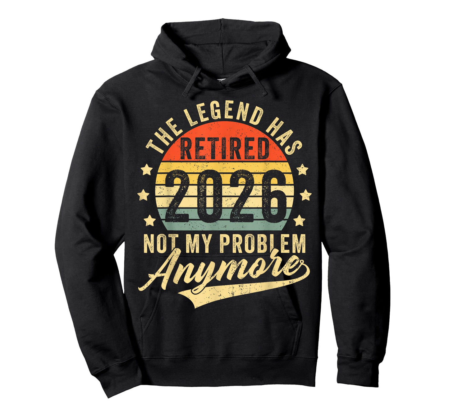 Retired 2026 Decoration Men Women Dad Grandpa Retirement T-Shirt