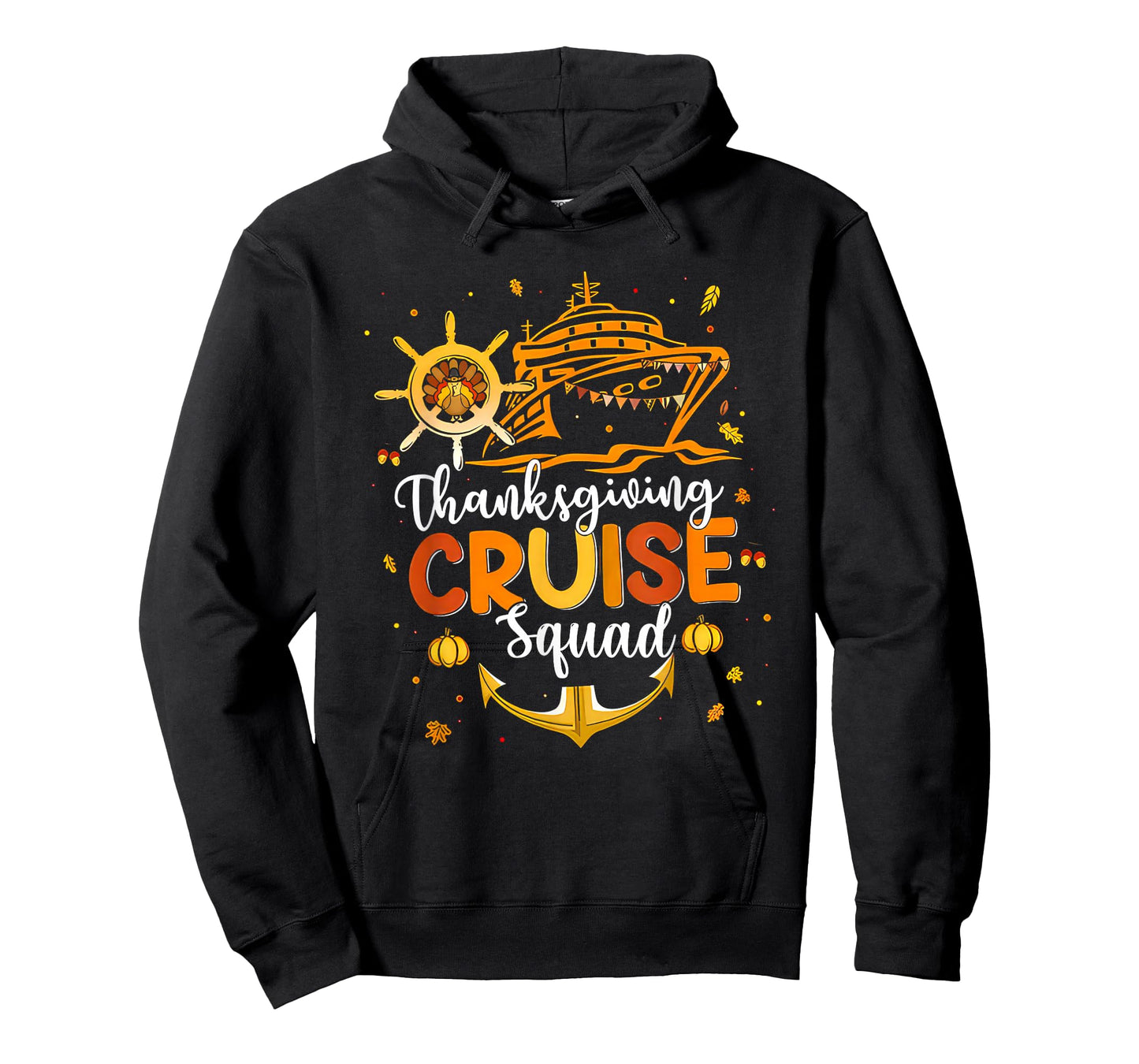 Cute Thanksgiving Cruise Squad Matching Family Vacation Trip T-Shirt