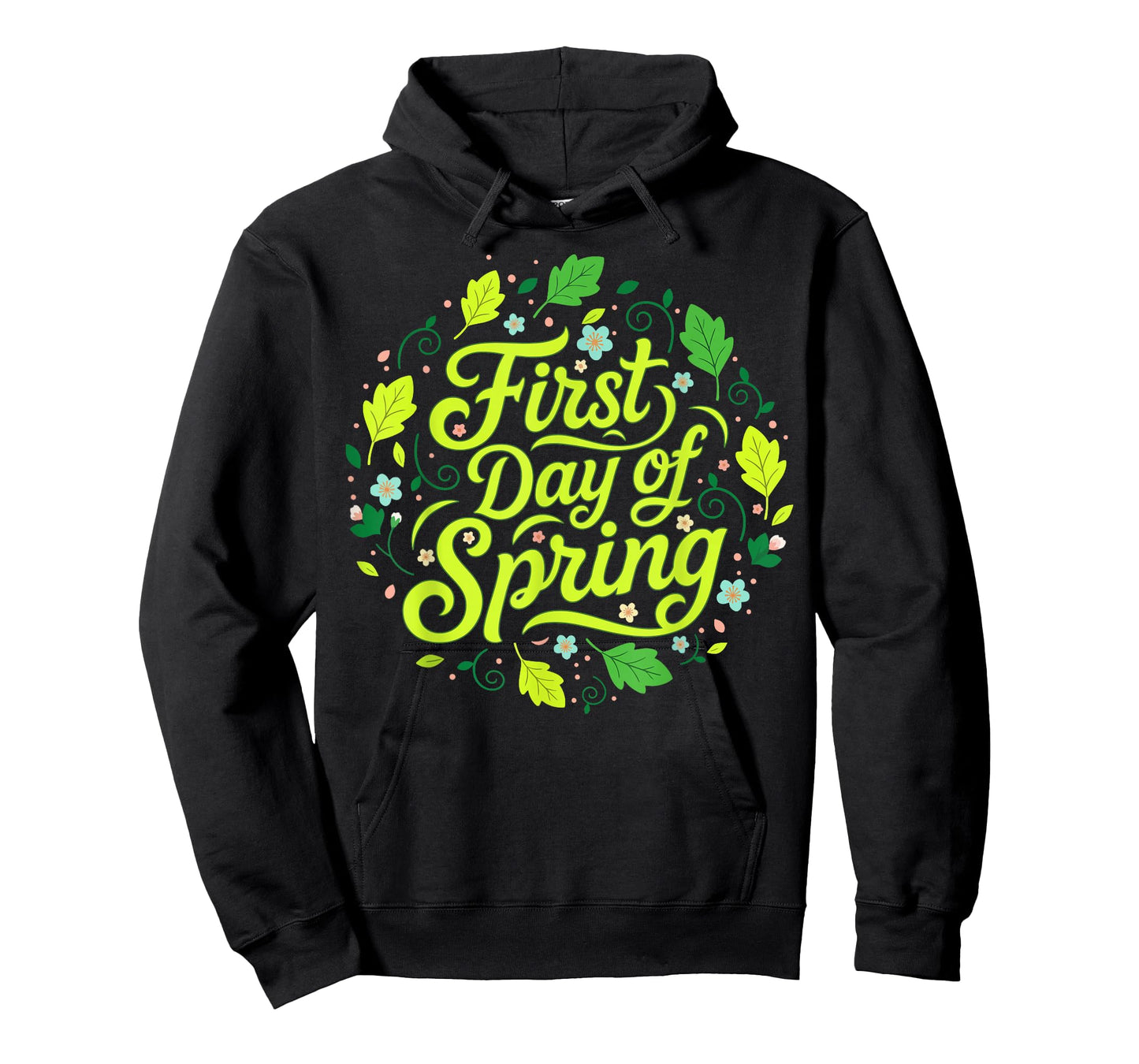 Floral First Day of Spring Earth Day Hello Spring Flowers T-Shirt