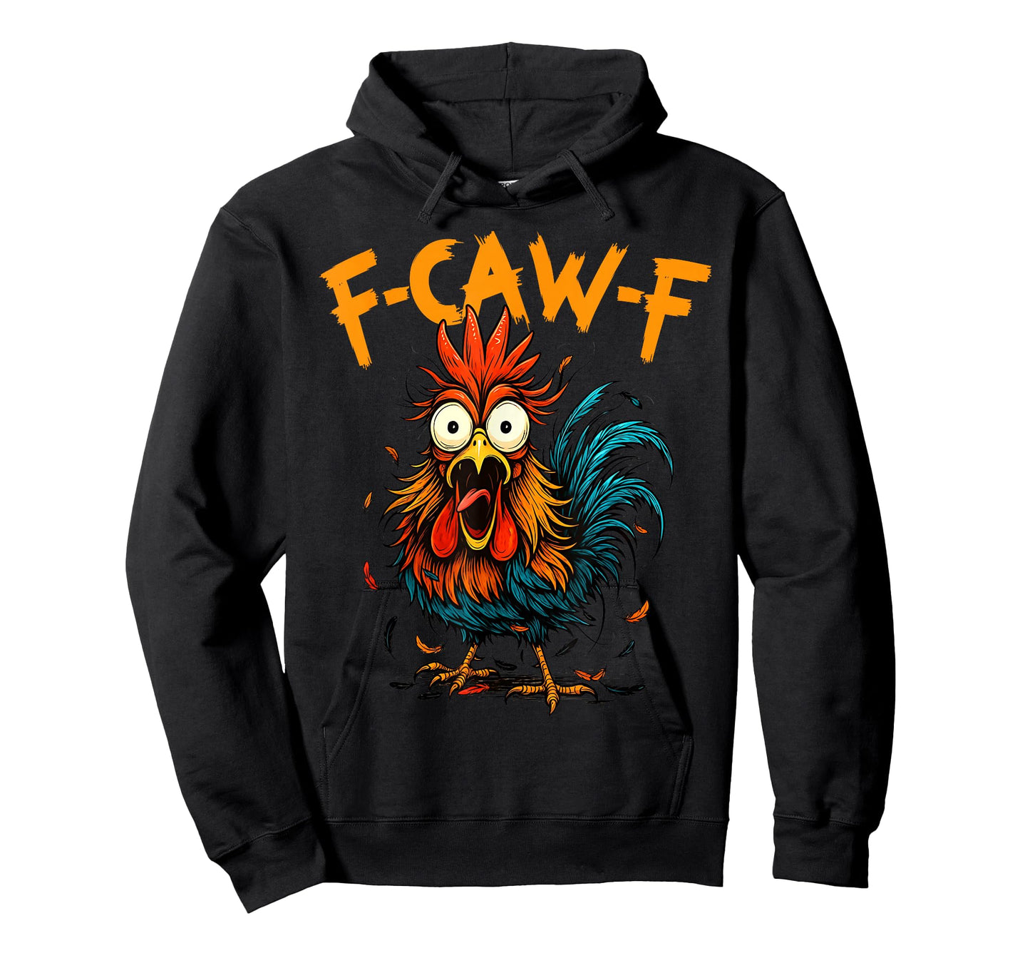 f-caw-f Chicken Fcawf Rooster Coffee Funny Office Coffee T-Shirt