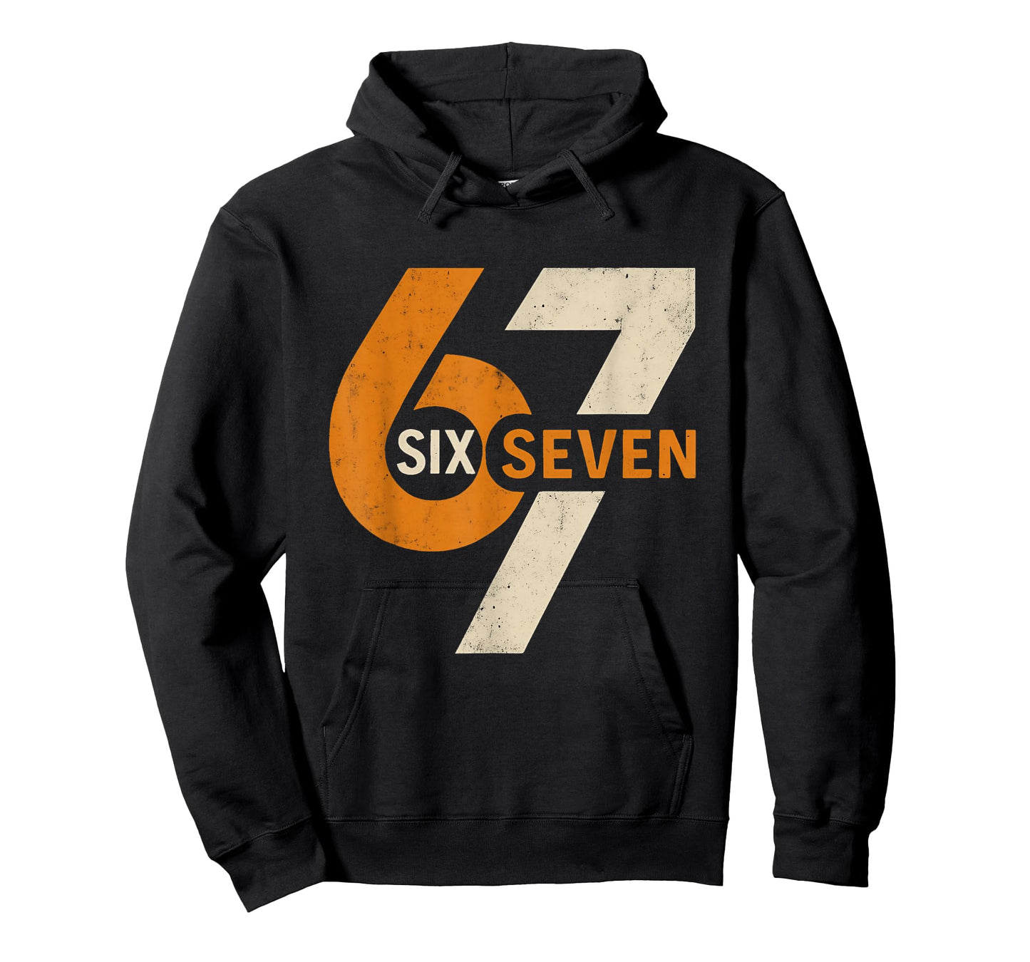 Vintage 67 Six Seven 6 7 Number Retro 67 Meme T-Shirt