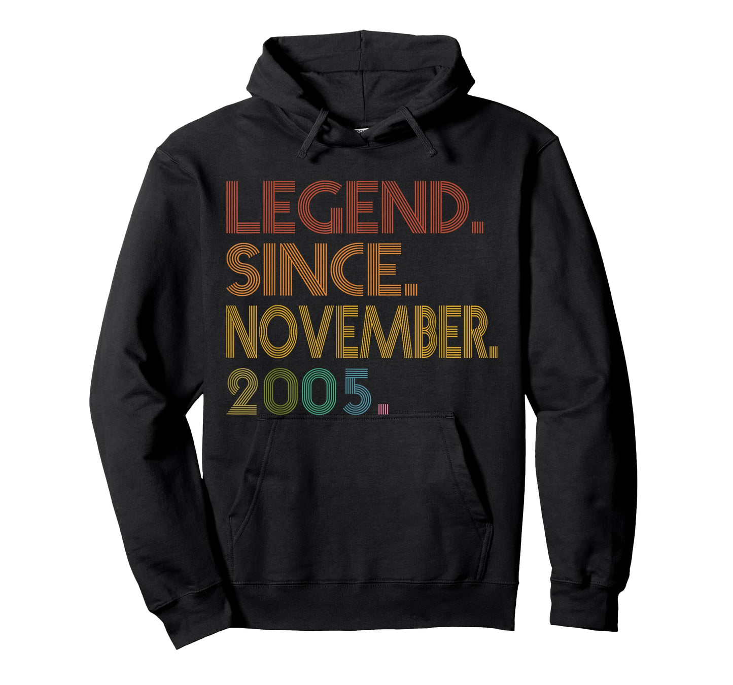 Legend November 2005 20th Birthday Men Women 20 Year Old T-Shirt