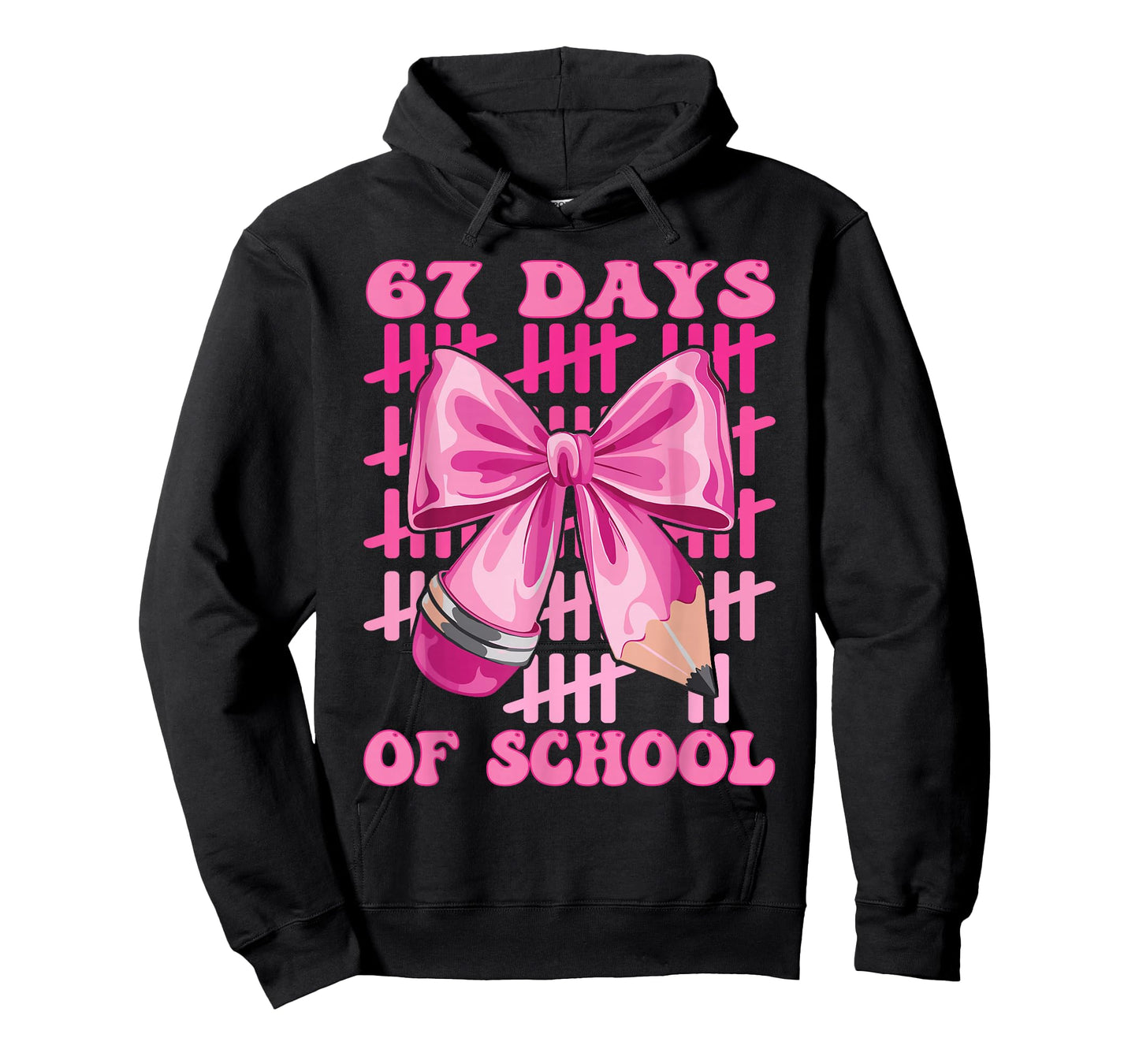 I Survived 67 Days of School Cool Teacher Design T-Shirt