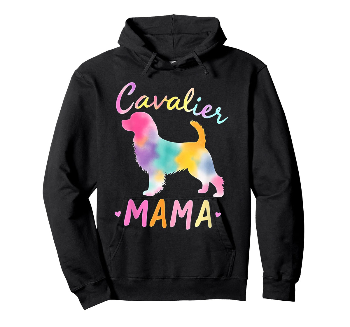 Cavalier King Charles Spaniel Mama Color Charles Spaniel Mom T-Shirt
