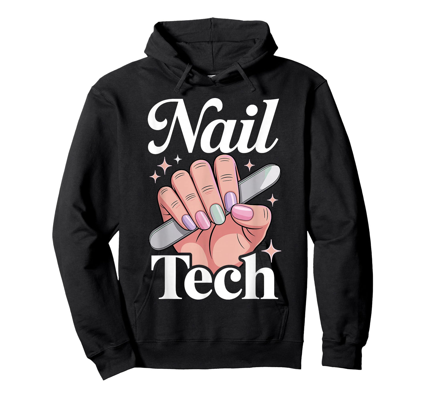 Cool Nail Tech Art for Women Girl Manicurist Nail Technician T-Shirt