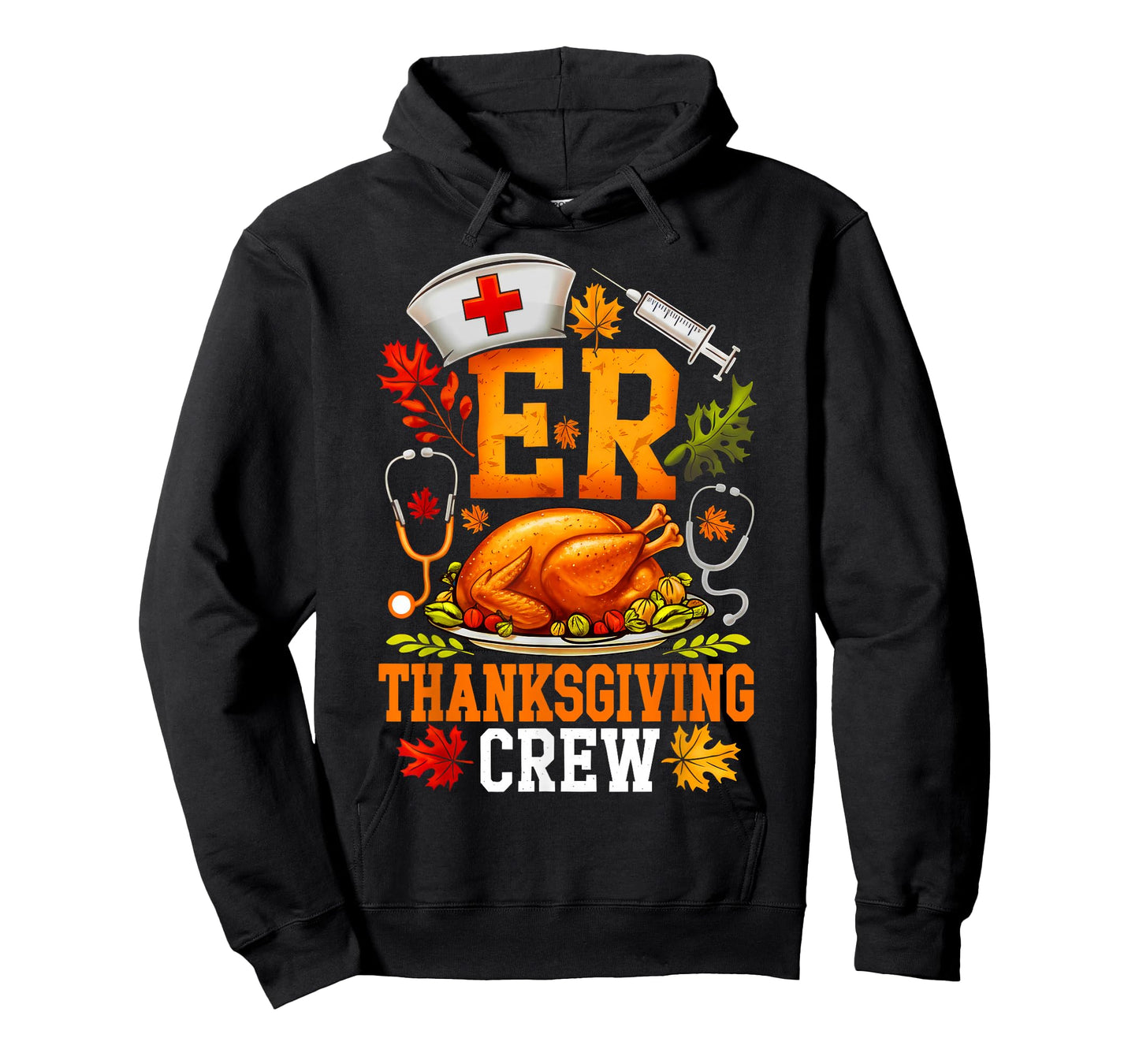 ER Thanksgiving Crew Nurse Emergency Room Registered Nursing T-Shirt