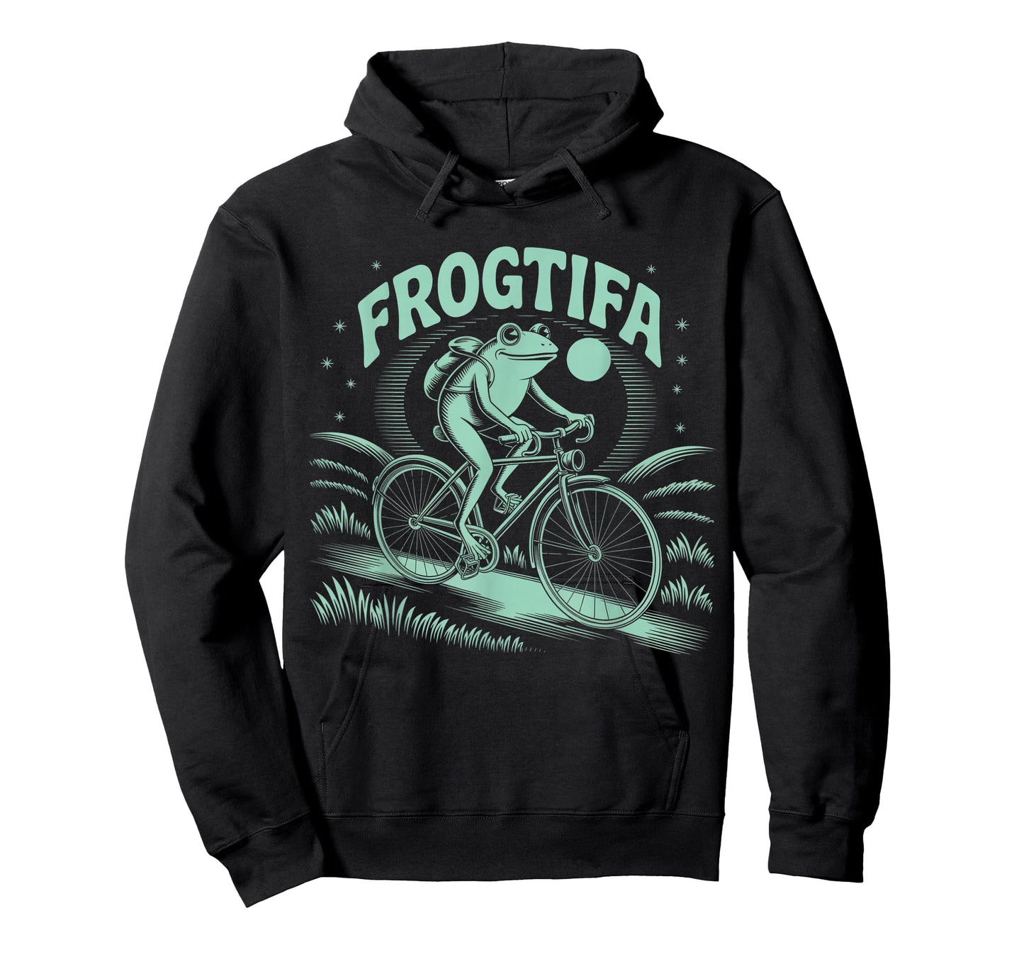 Resist Portland Funny Activist Wear Frogtifa Frog On Bike T-Shirt