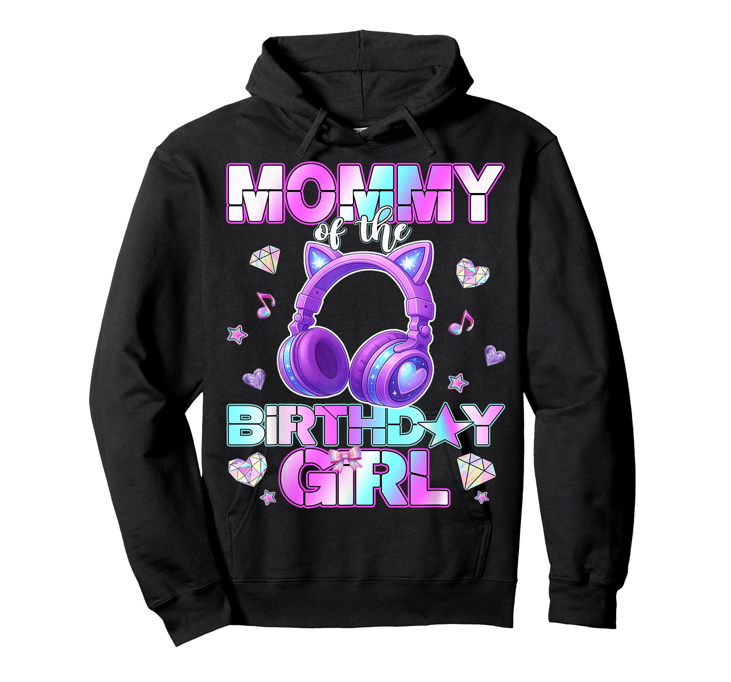 Mommy of The K-PoP Birthday Girls Korean Music Lovers T-Shirt