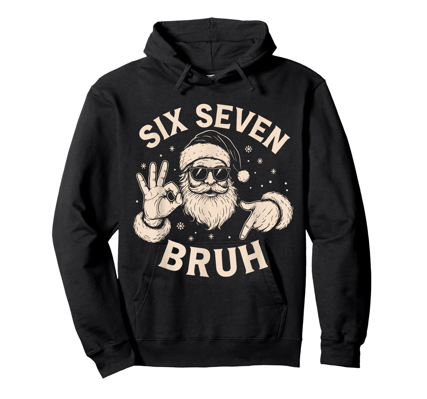 Bruh 67 Christmas Santa Six Seven 6 7 Boys Christmas Pajamas T-Shirt