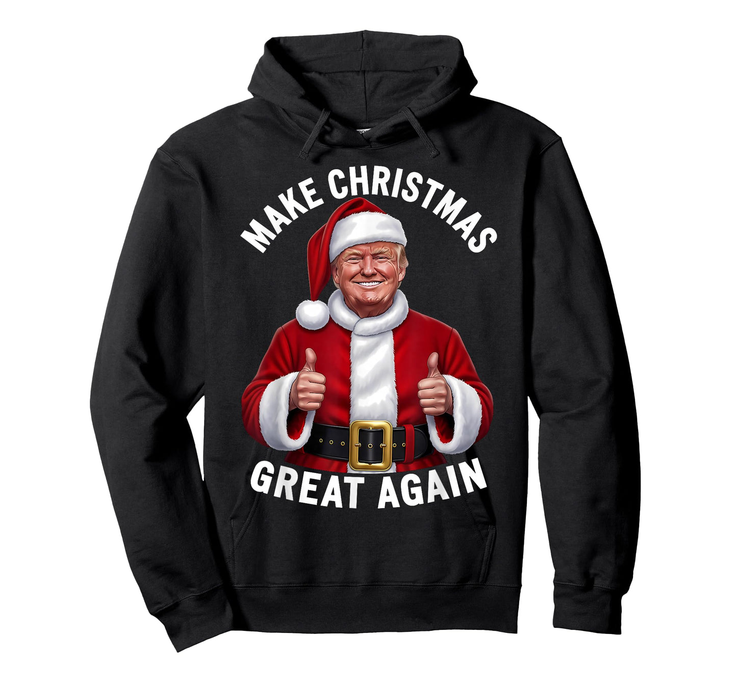 Make Christmas Great Again Xmas Funny Trump Pajamas Ugly T-Shirt