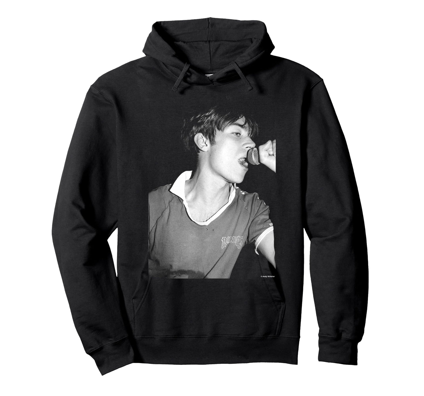 Blur Live Damon Albarn 1993 by Andy Willsher T-Shirt