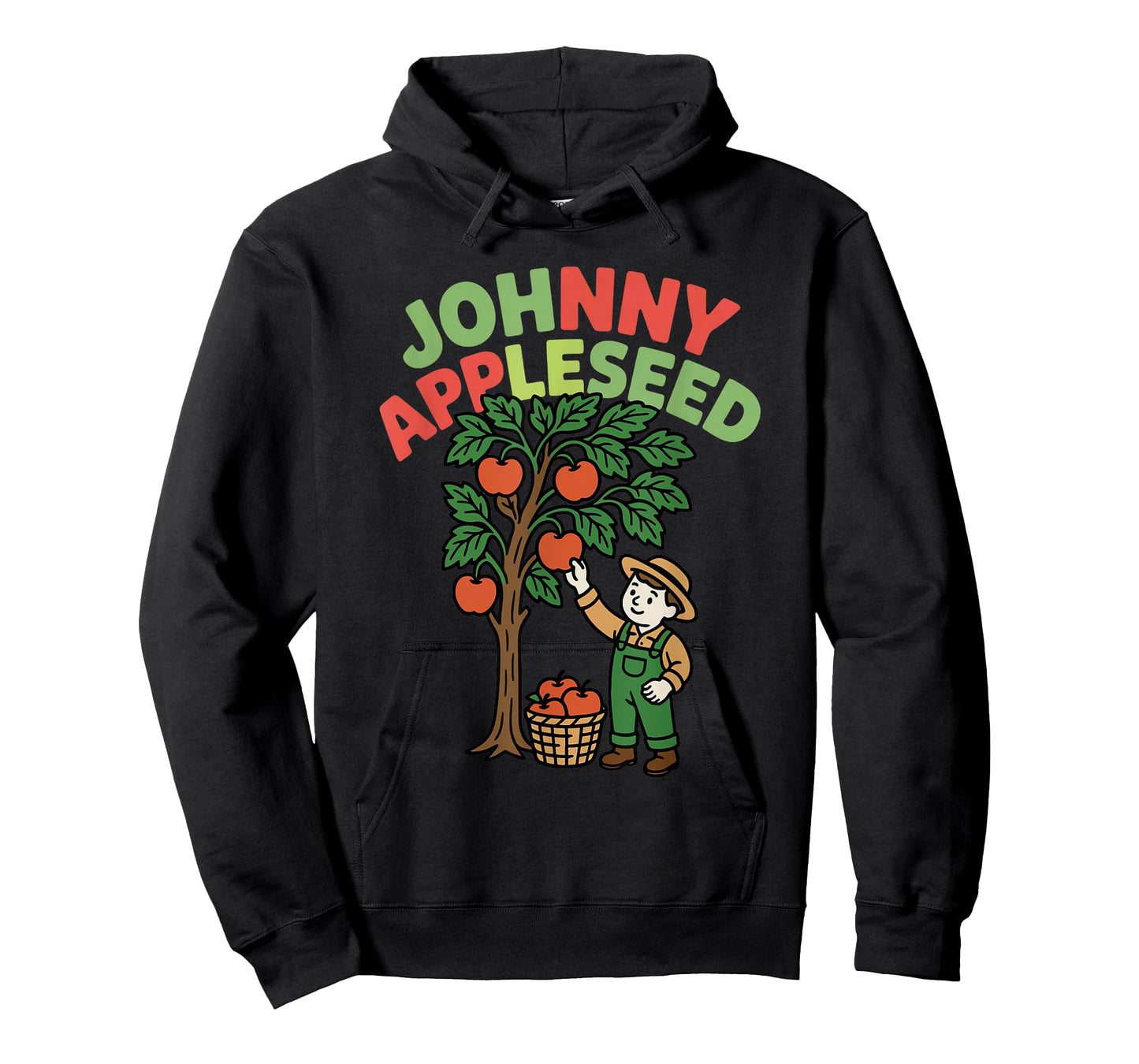 Johnny Appleseed Day Costume September 26th Retro Tree T-Shirt