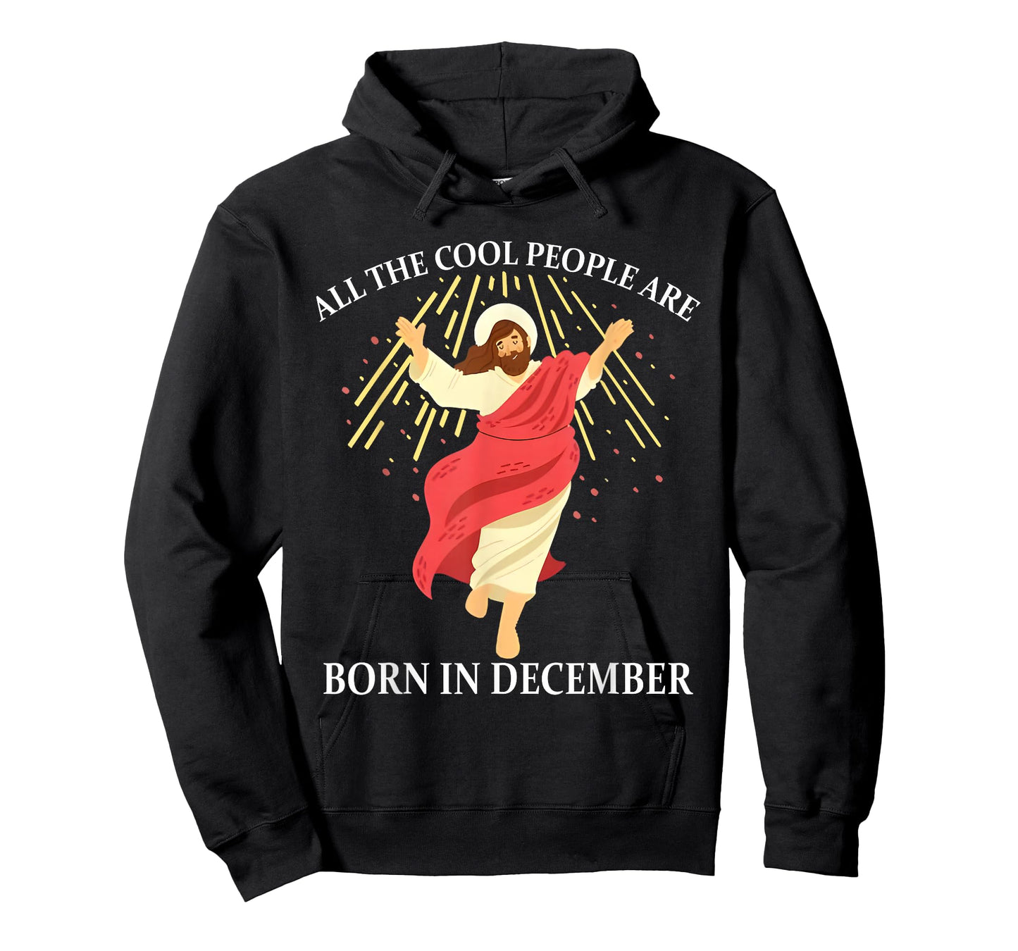 Cool People are Born in December Christian Funny Jesus T-Shirt