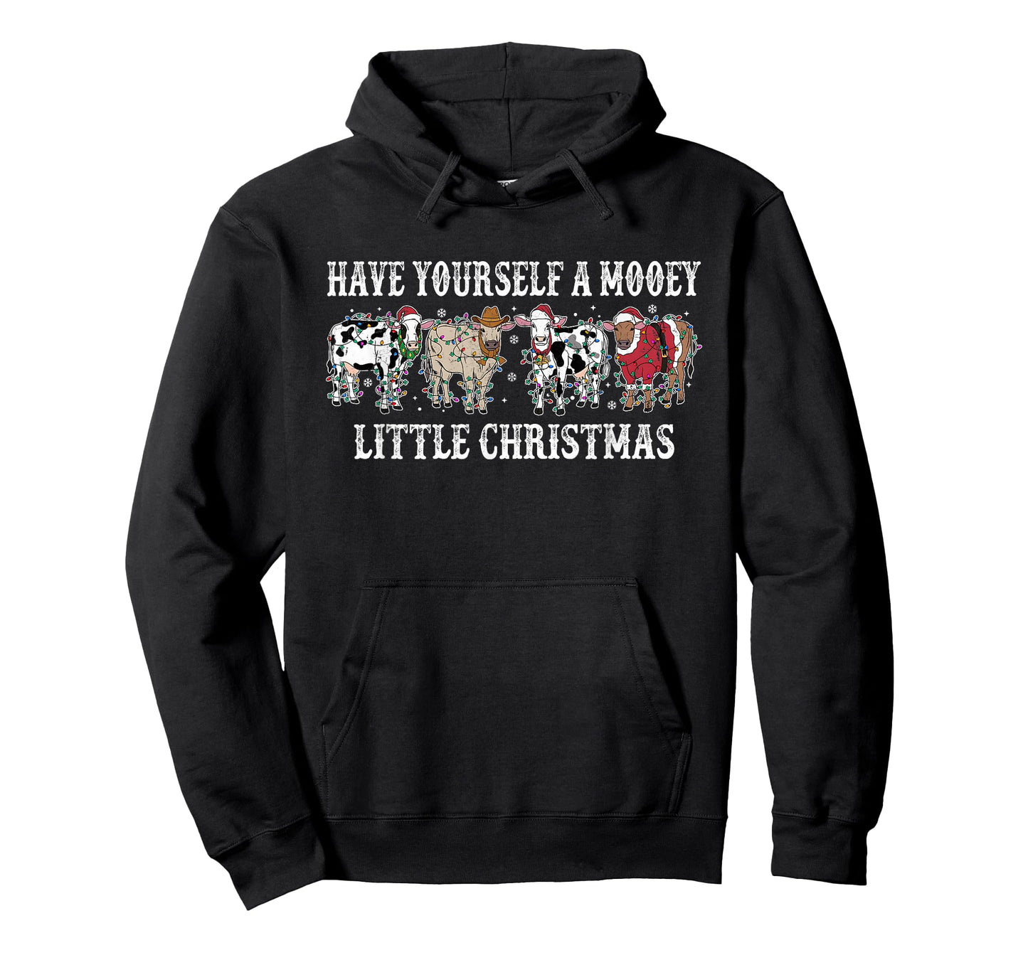 Have Yourself A Mooey Little Christmas T-Shirt
