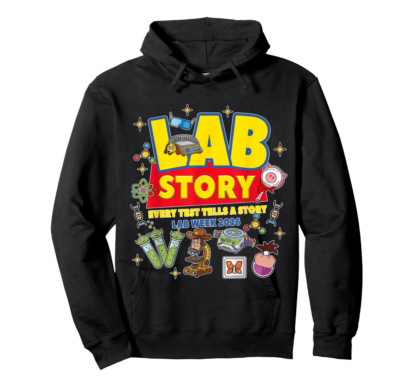 Funny Lab Story Lab Week 2026 Medical Laboratory Lover T-Shirt