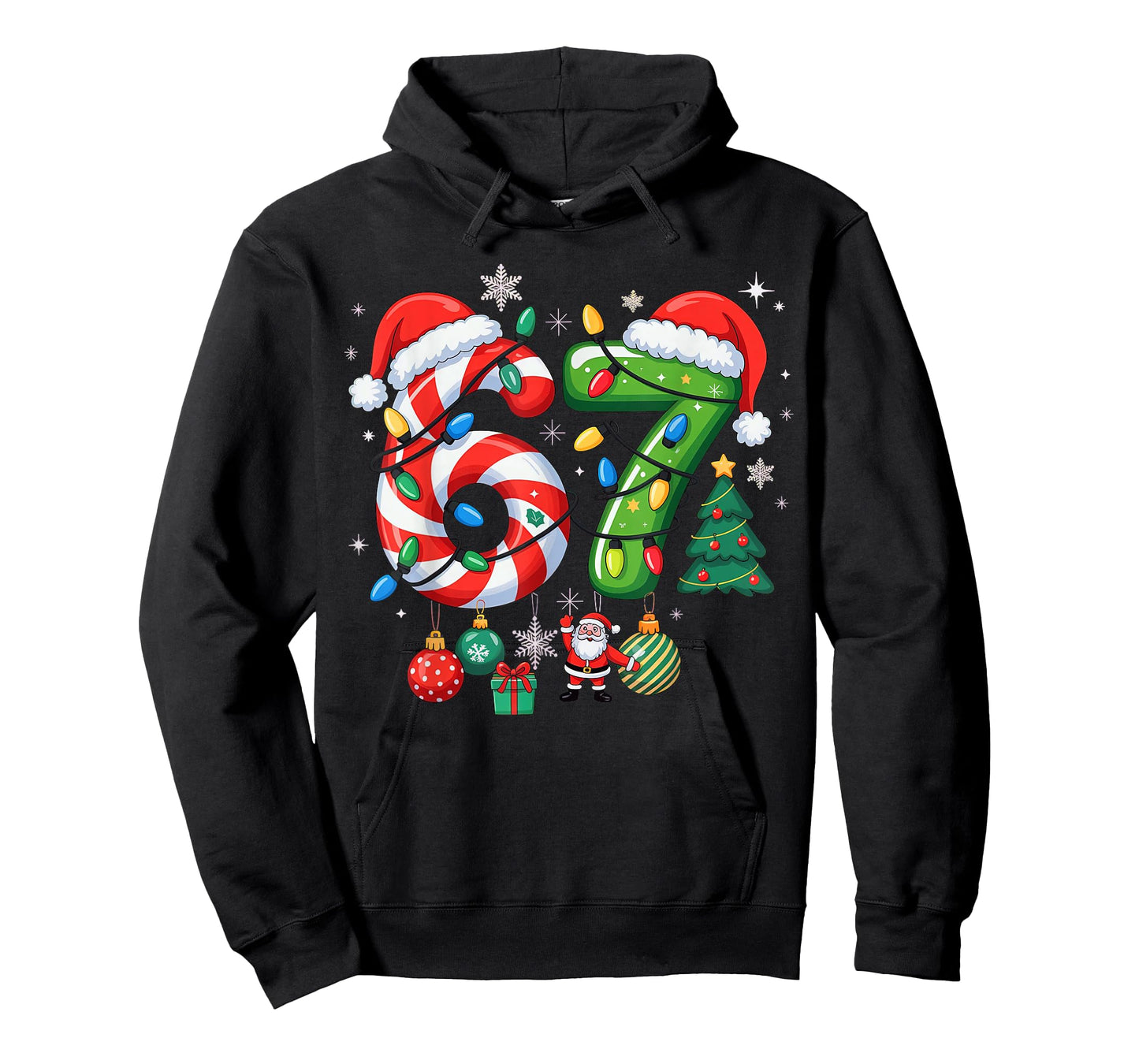 Meme 6 7 Christmas Matching Outfit Six Seven Trendy T-Shirt