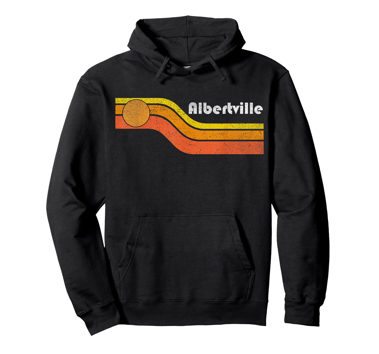 Albertville - Vintage Men Women 70s 80s Graphic Cool Retro T-Shirt