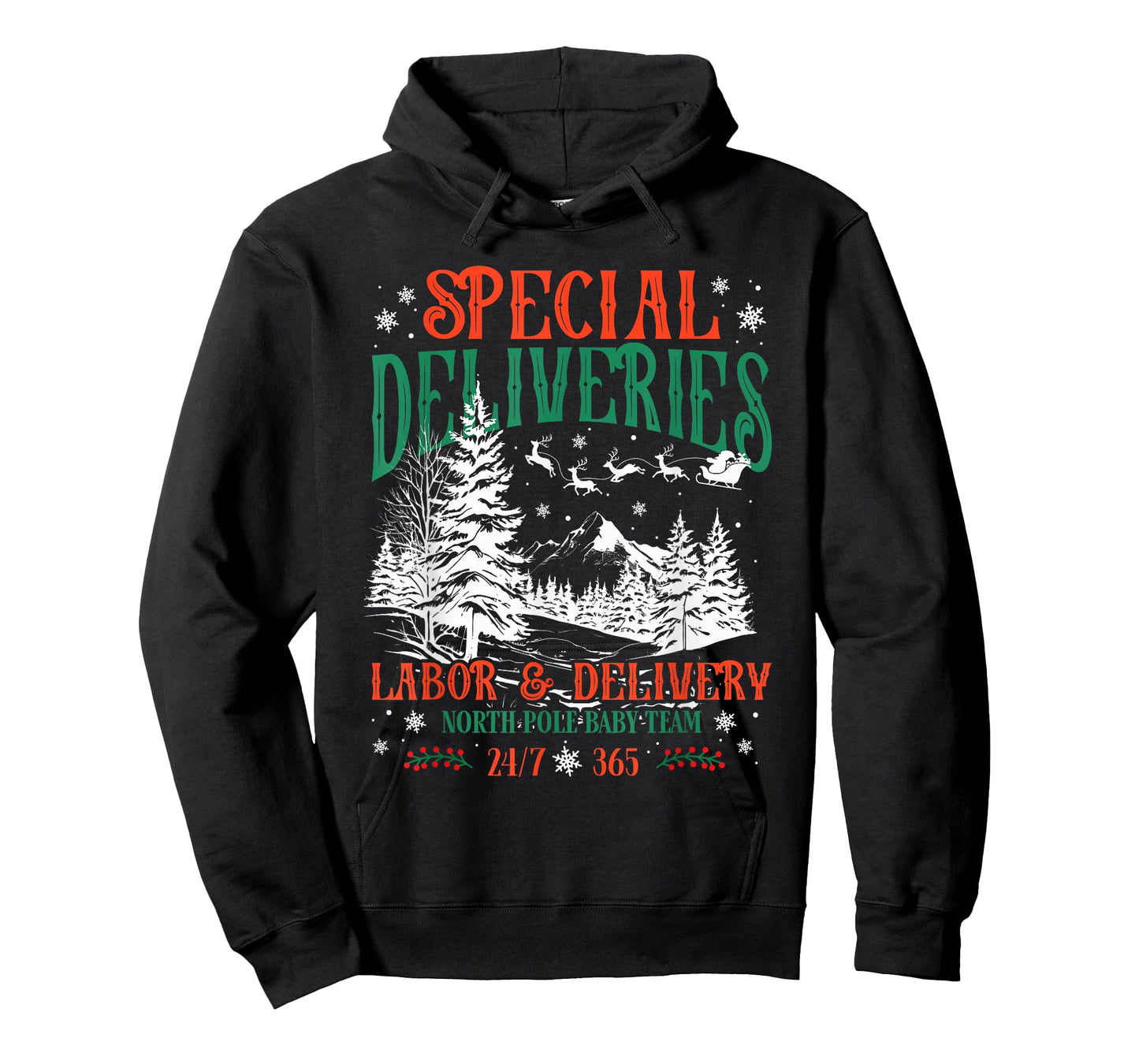 Special Deliveries Labor and Delivery Christmas for Nurses T-Shirt