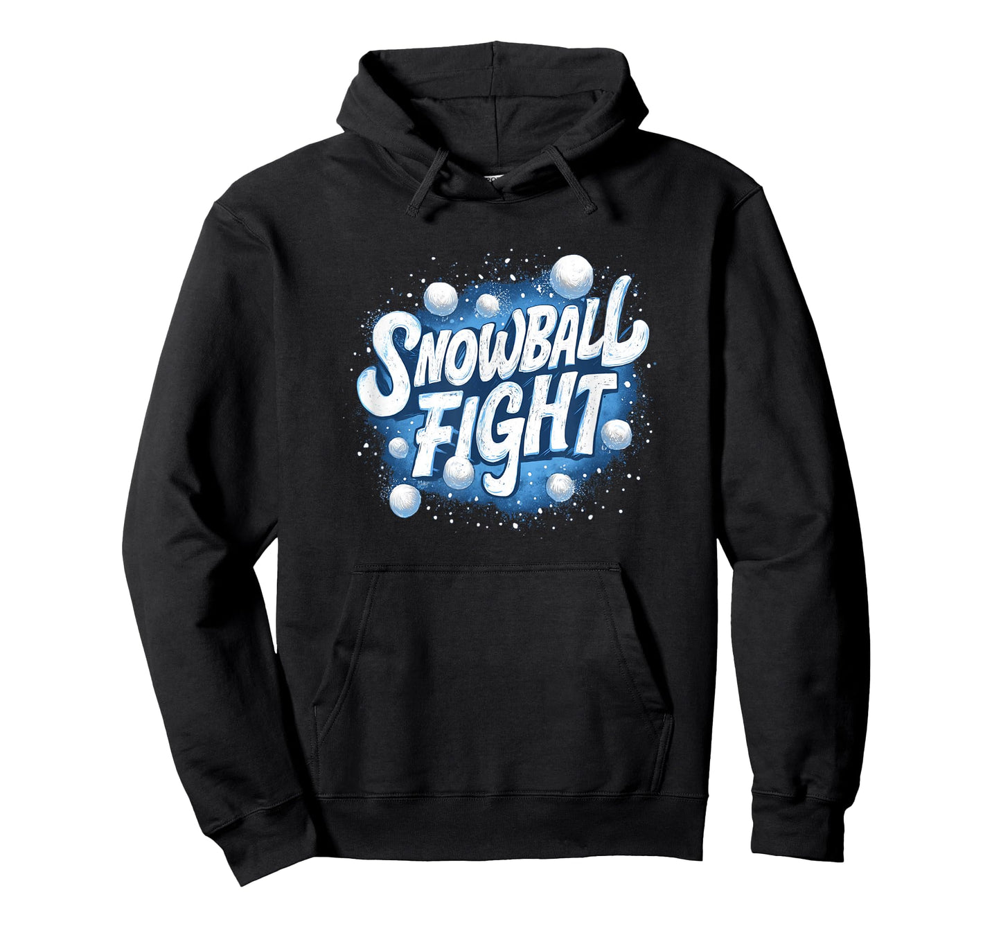 Cool Snowball Fight Logo T-Shirt