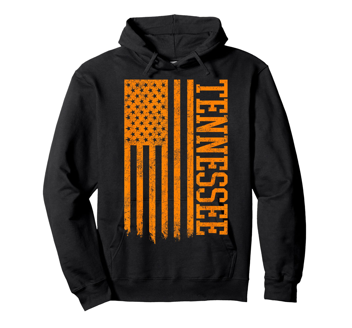 Classic TN Orange Print Retro Varsity Vintage Tennessee T-Shirt