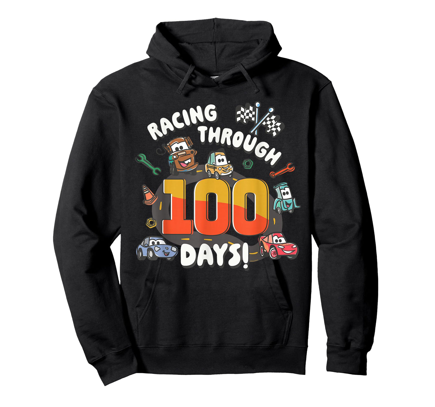 Disney & Pixar's Cars Racing Through 100 Days of School T-Shirt