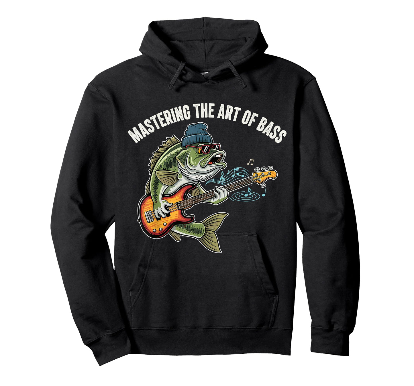 Bass Guitar and Fishing Combo, for Fisherman and Guitarist T-Shirt