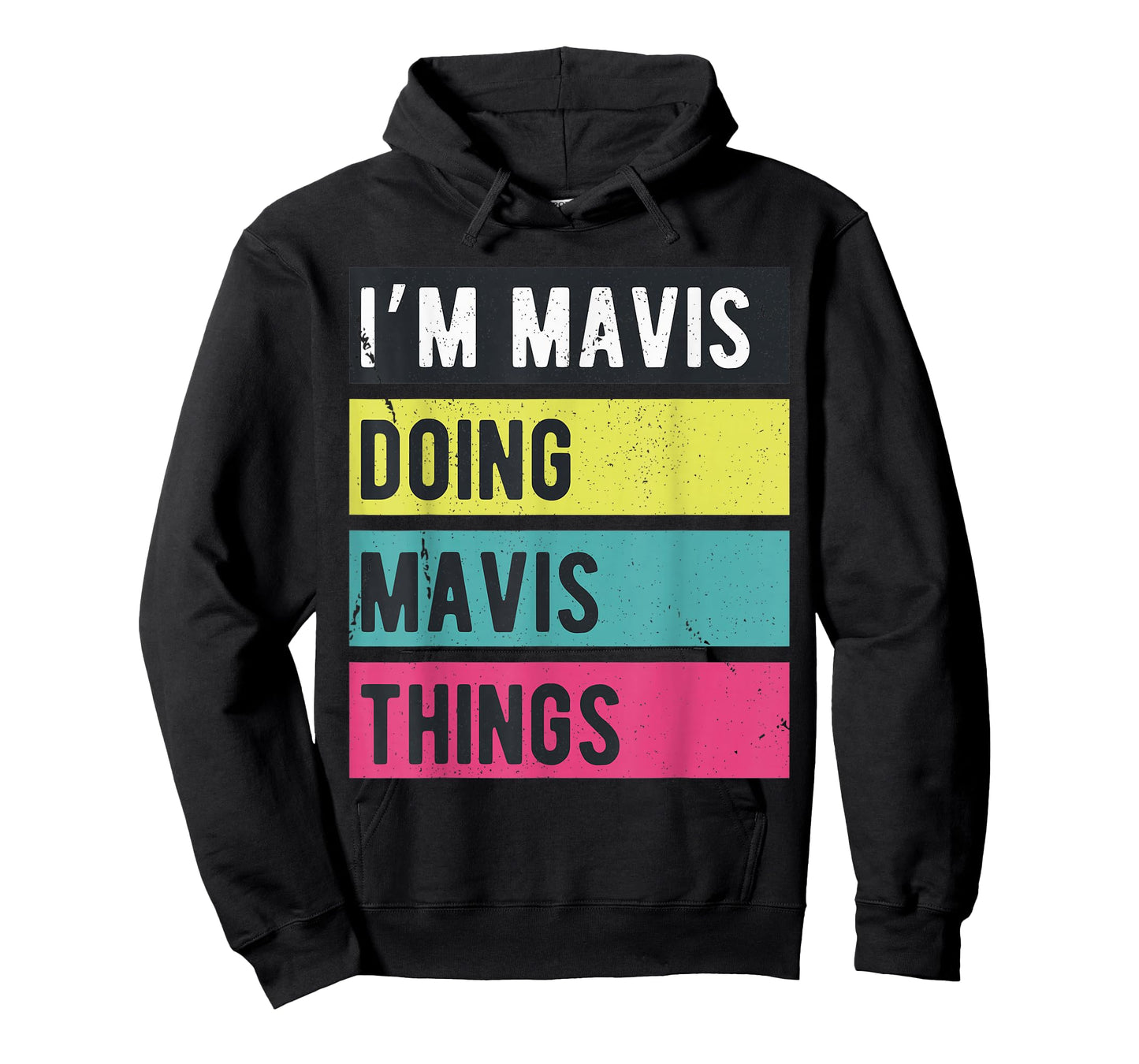 Doing Mavis Things Funny Personalized Names Retro T-Shirt