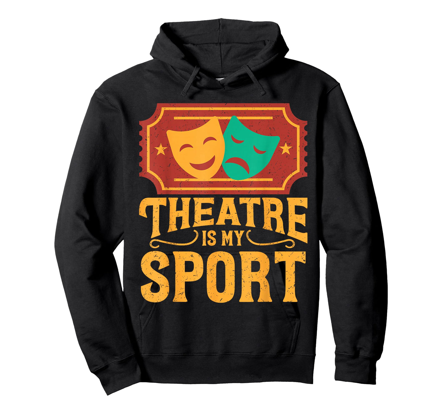 Cute Theatre Art for Men Women Kids Broadway Musical Theater T-Shirt