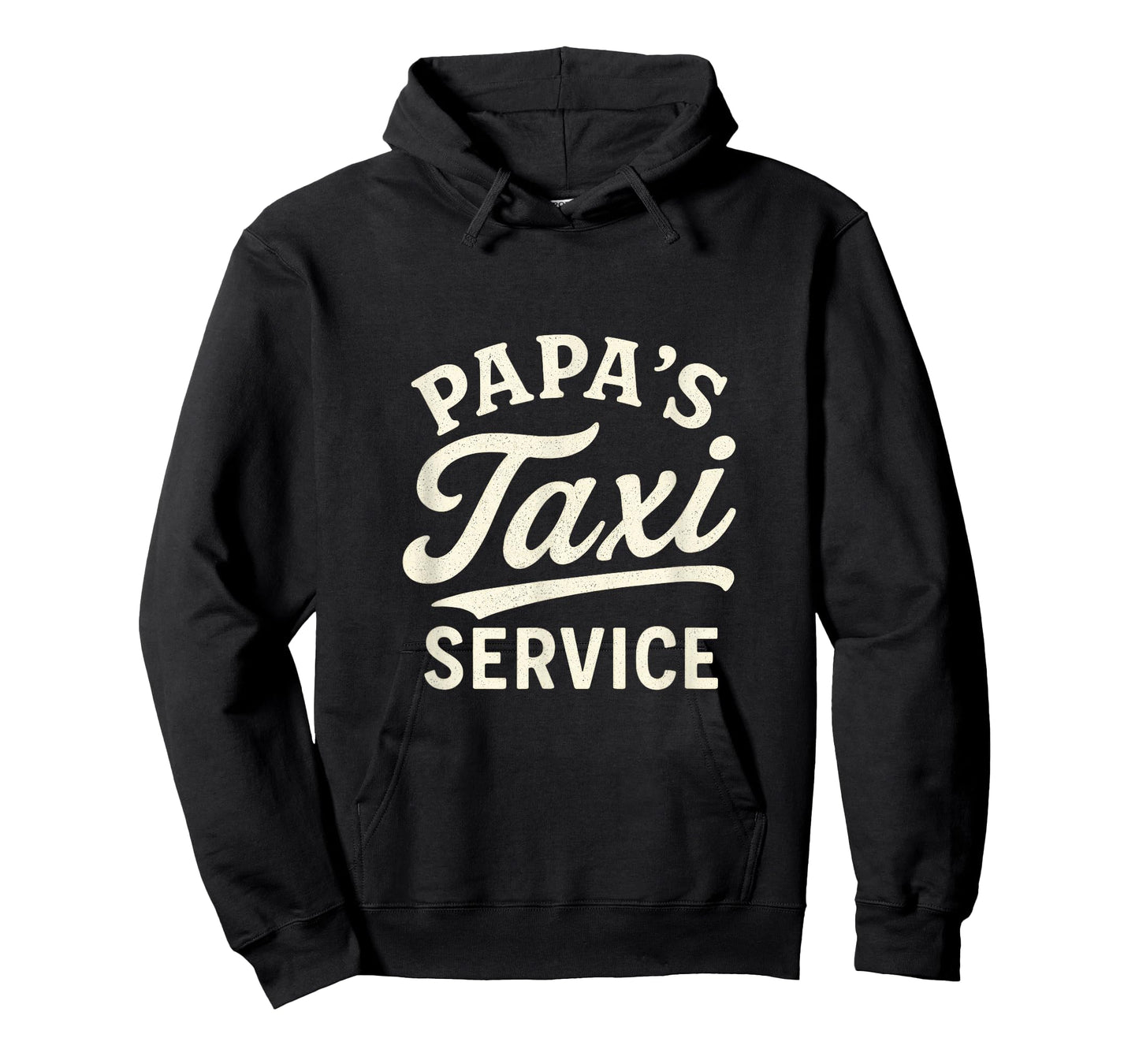 Papa's Taxi Service - Funny Dad Driver Job T-Shirt