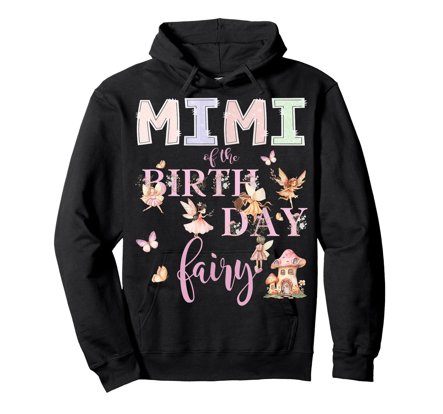 Mimi of The Birthday Fairy Birthday Girl Magical Family T-Shirt
