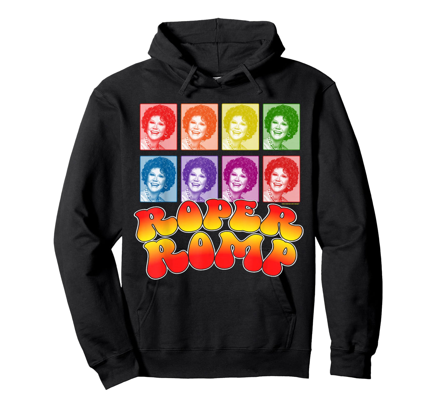 Roper Romp! Funny Mrs Roper Three's Company Pop Art Retro T-Shirt