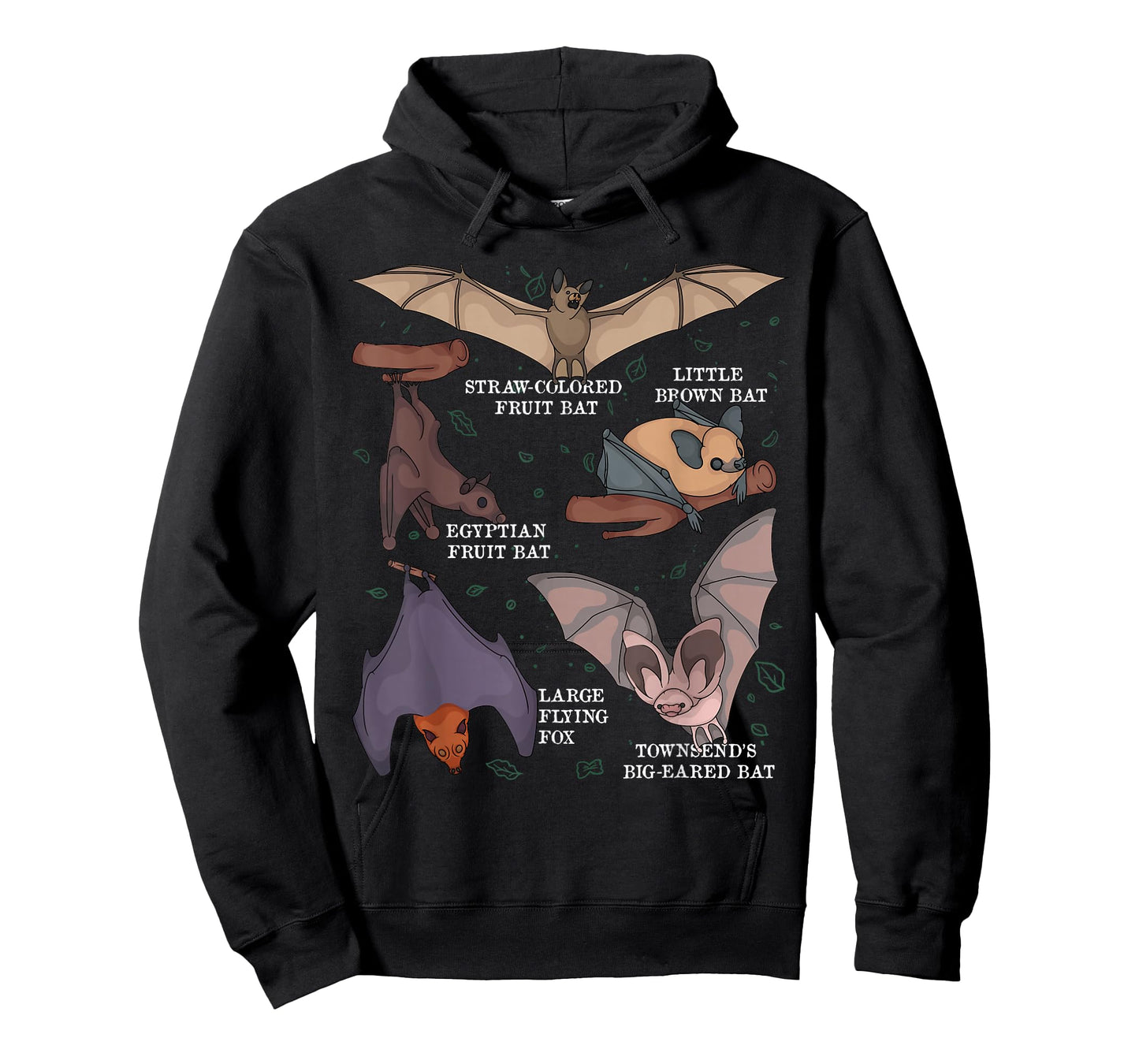 Bat Lover Kids Bat Species Biology Bats T-Shirt