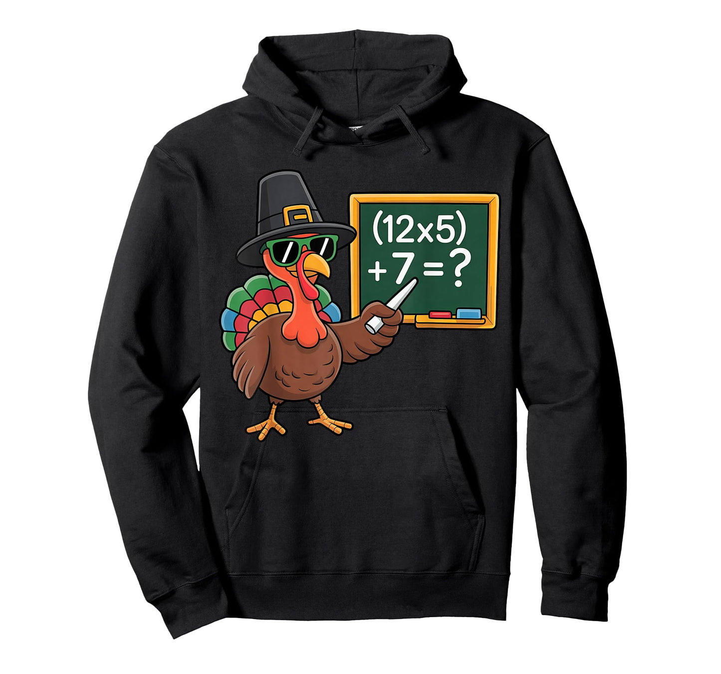 67 Thanksgiving Turkey Math Teacher Six Seven T-Shirt