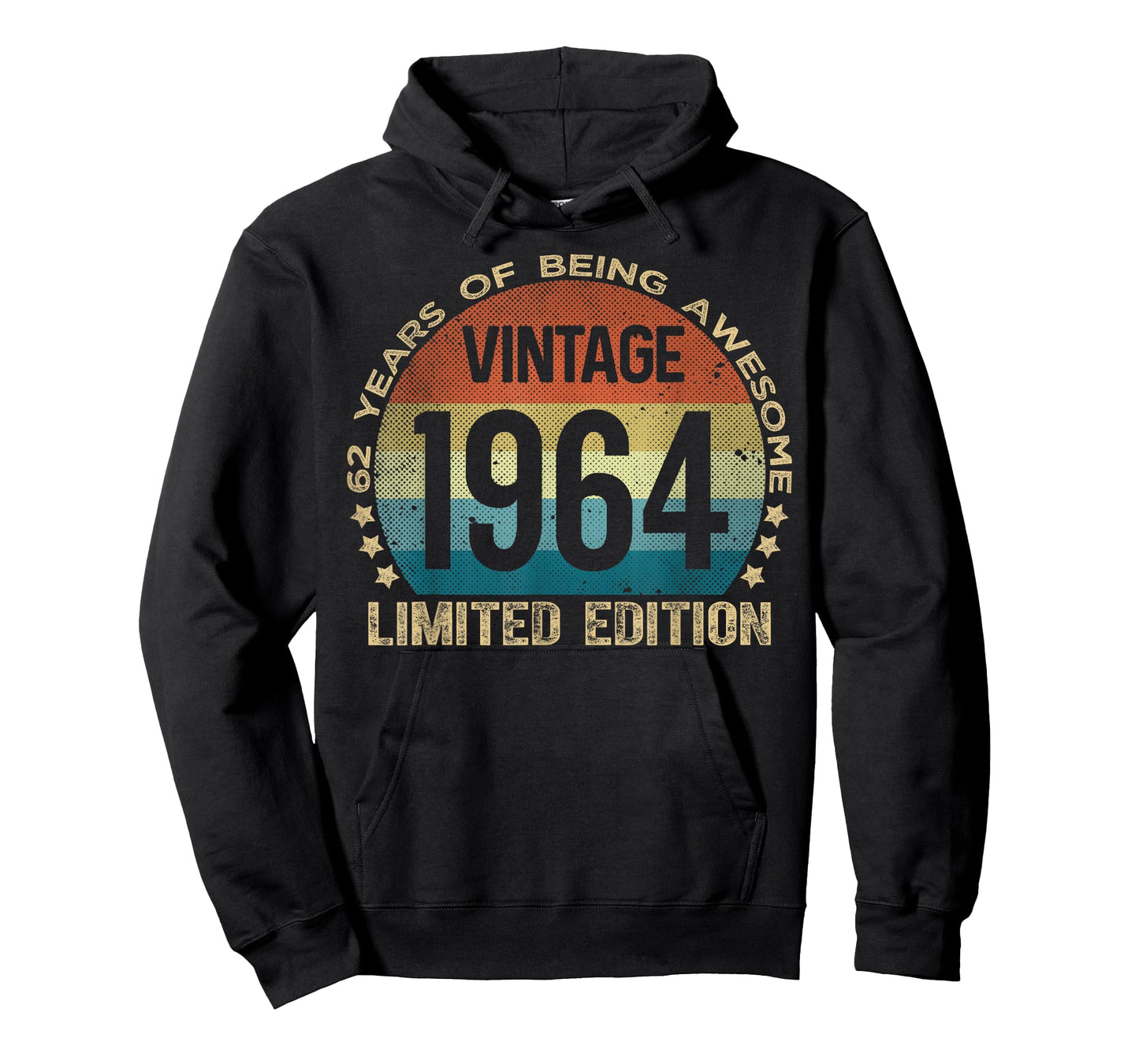 62 Year Old Gifts Vintage 1964 Limited Edition 62nd Birthday T-Shirt