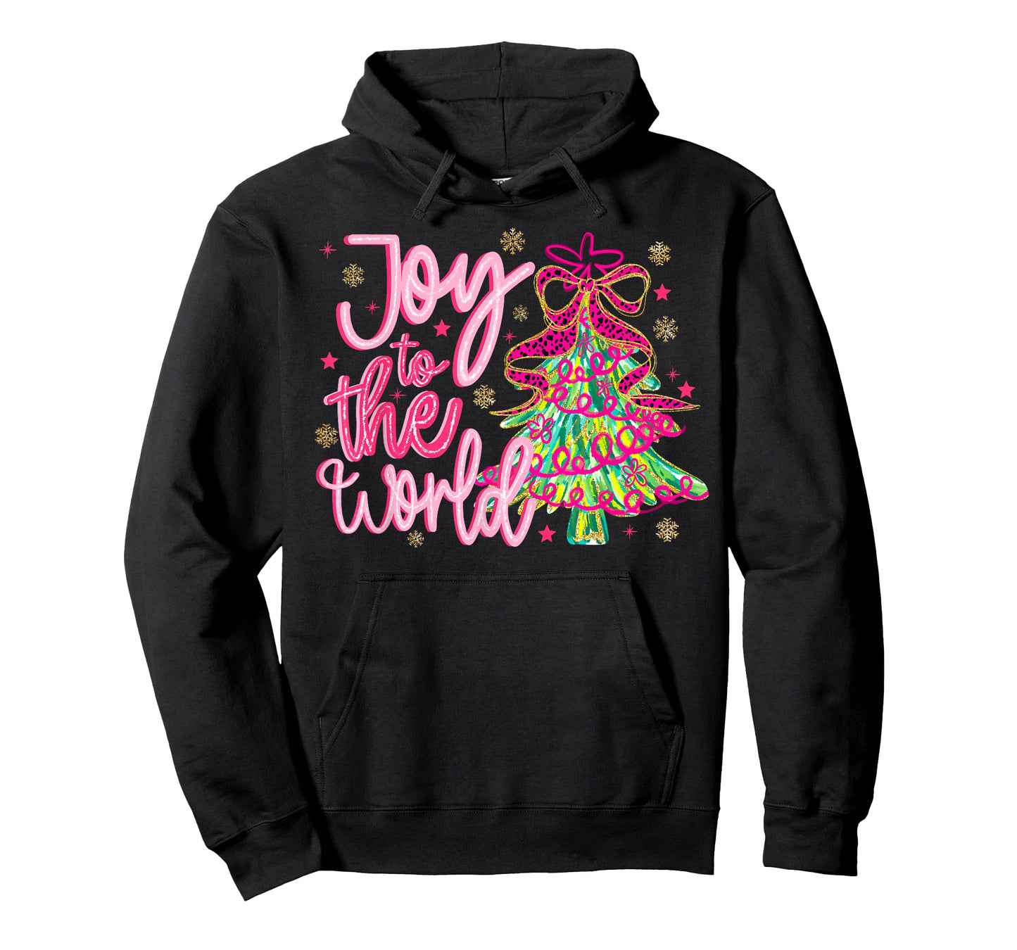 Joy to The World Jesus Christian Xmas Tree Christmas Holiday T-Shirt