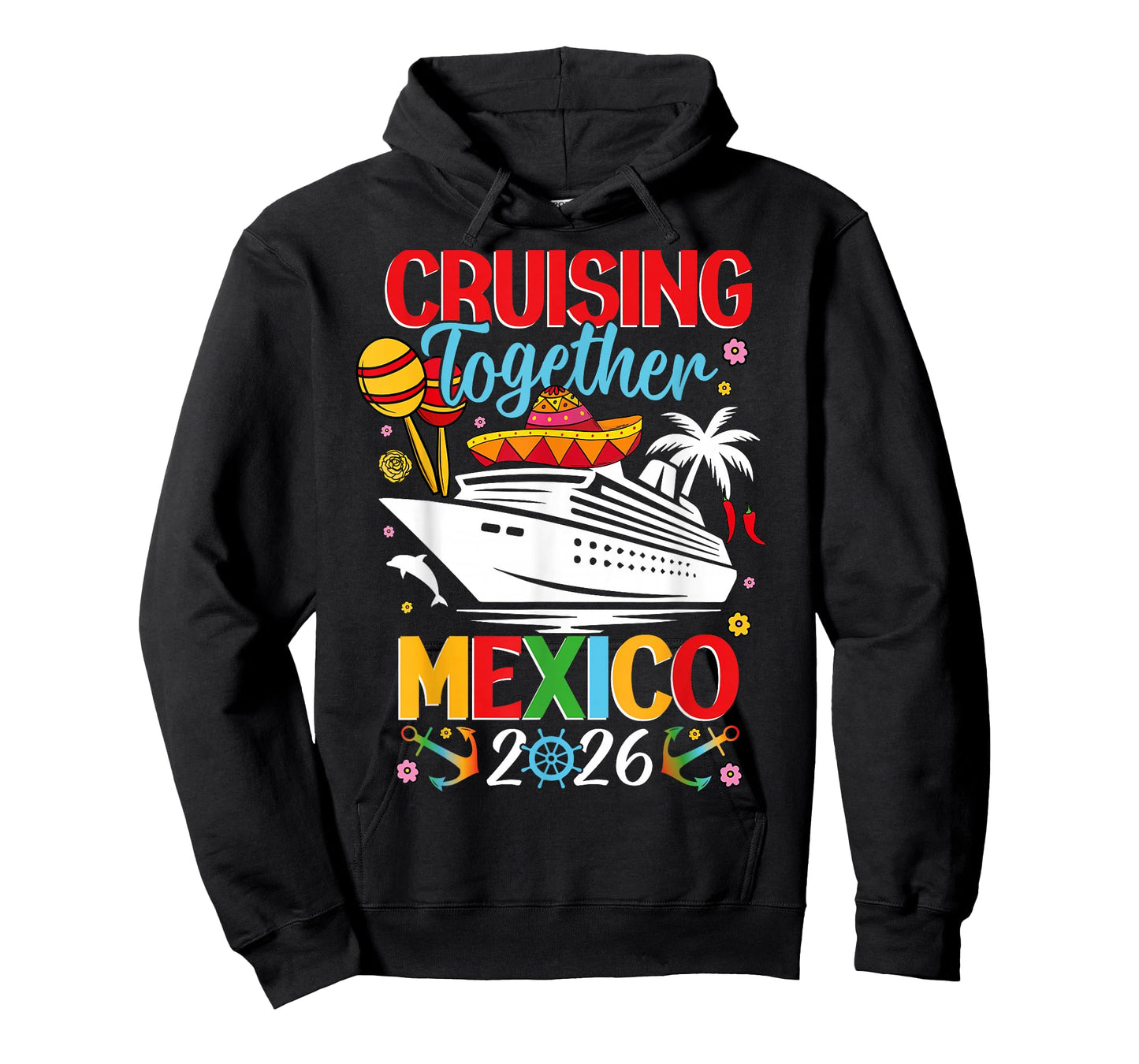 Cruising Together Cruise Trip Mexico 2026 for Family T-Shirt