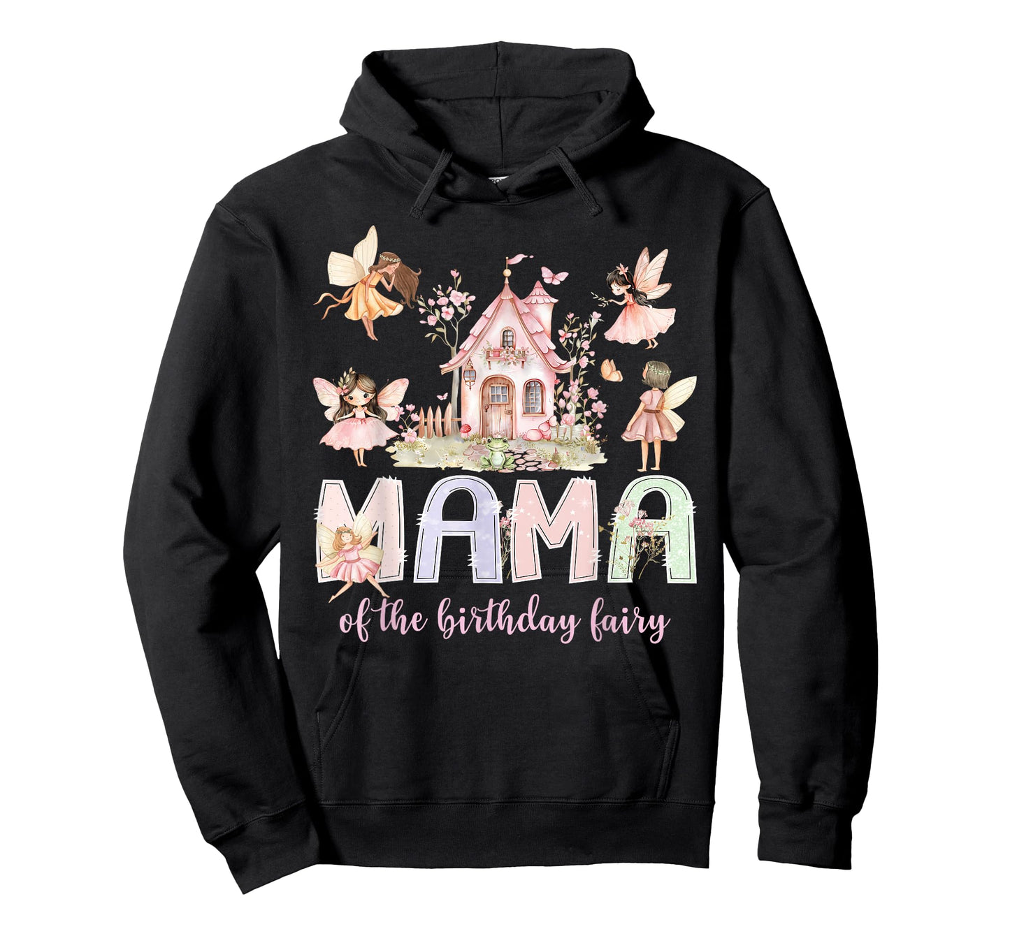 Mama of The Birthday Fairy Girl Magical Family Matching T-Shirt