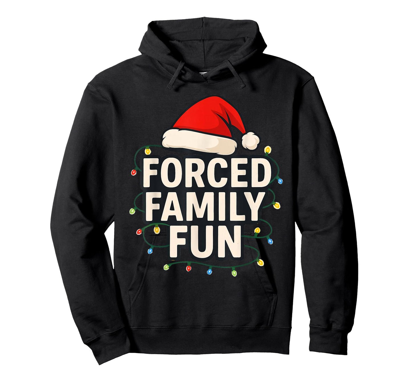Forced Family Fun Men Women Kids Christmas Pajamas T-Shirt