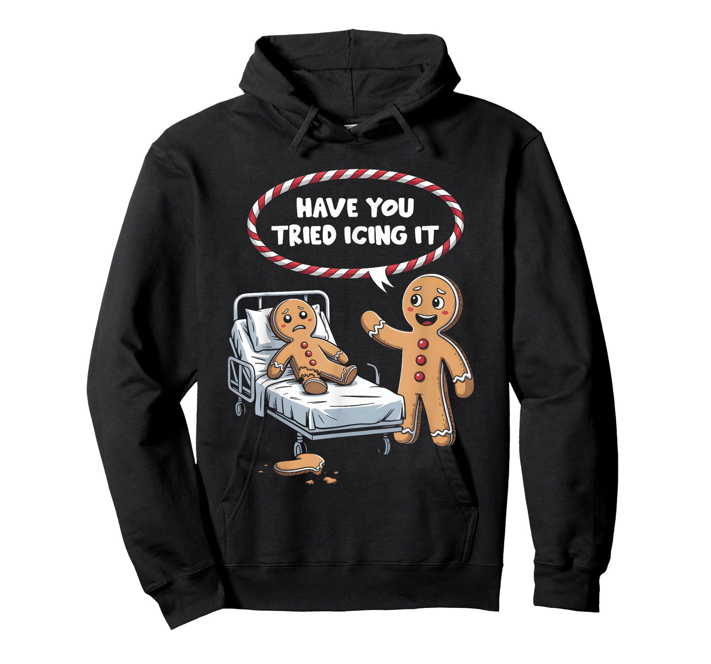 Have You Tried Icing It Gingerbread Christmas Nurse Hospital T-Shirt