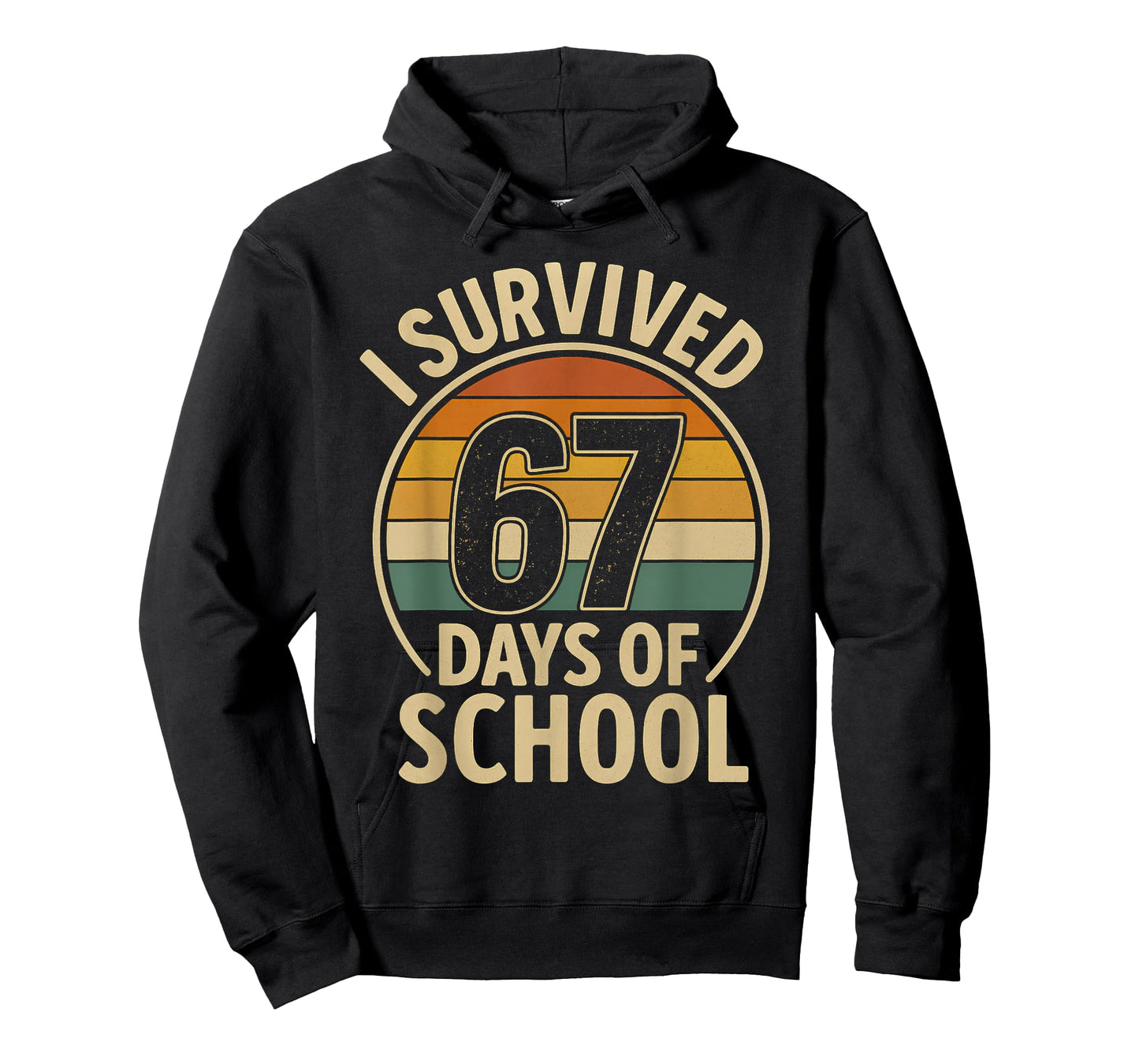 I Survived 67 Days of School Six Seven Meme Students Teacher T-Shirt