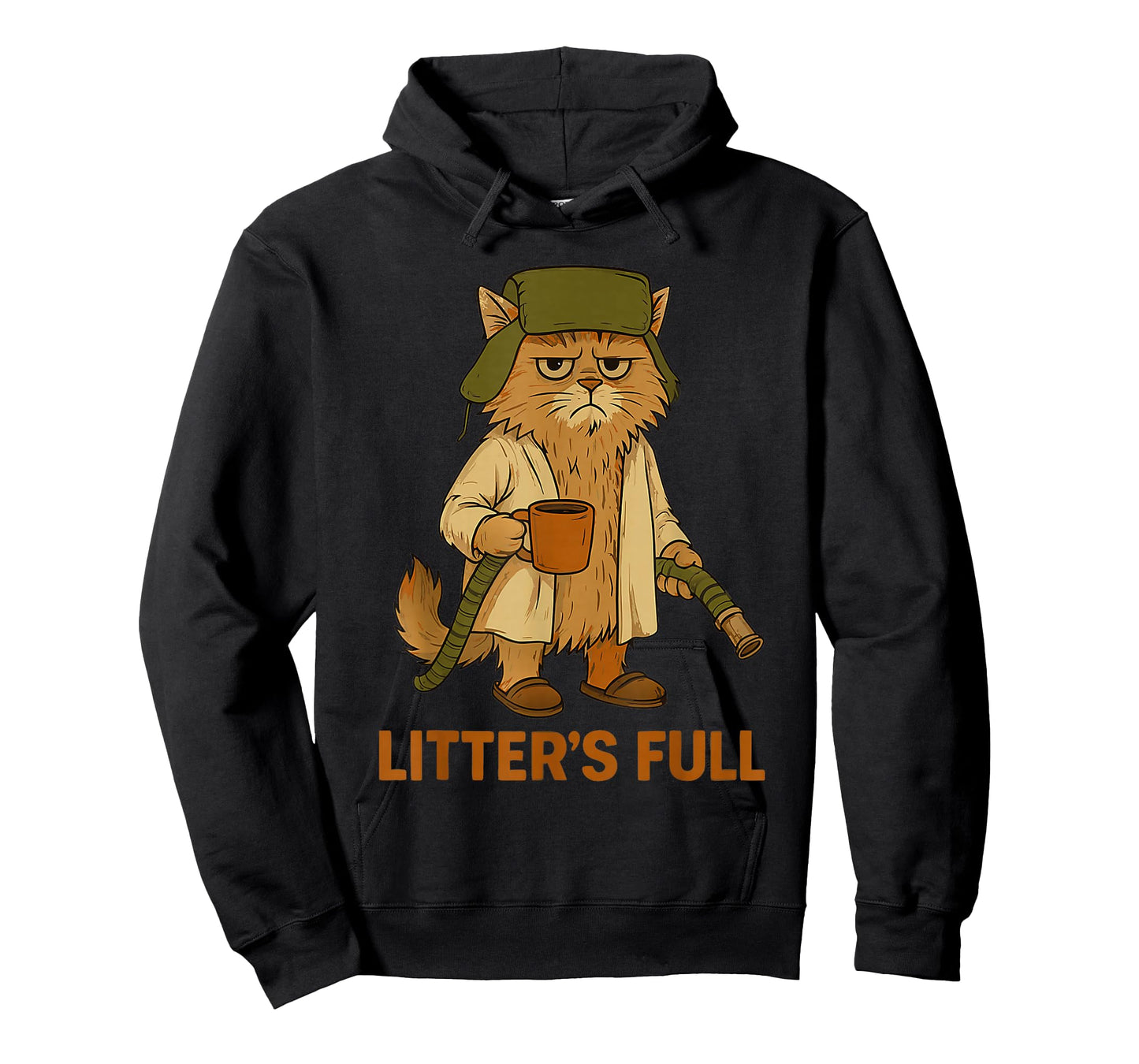Litter’s Full Funny Cat Lovers Christmas Xmas Pjs Men Women T-Shirt