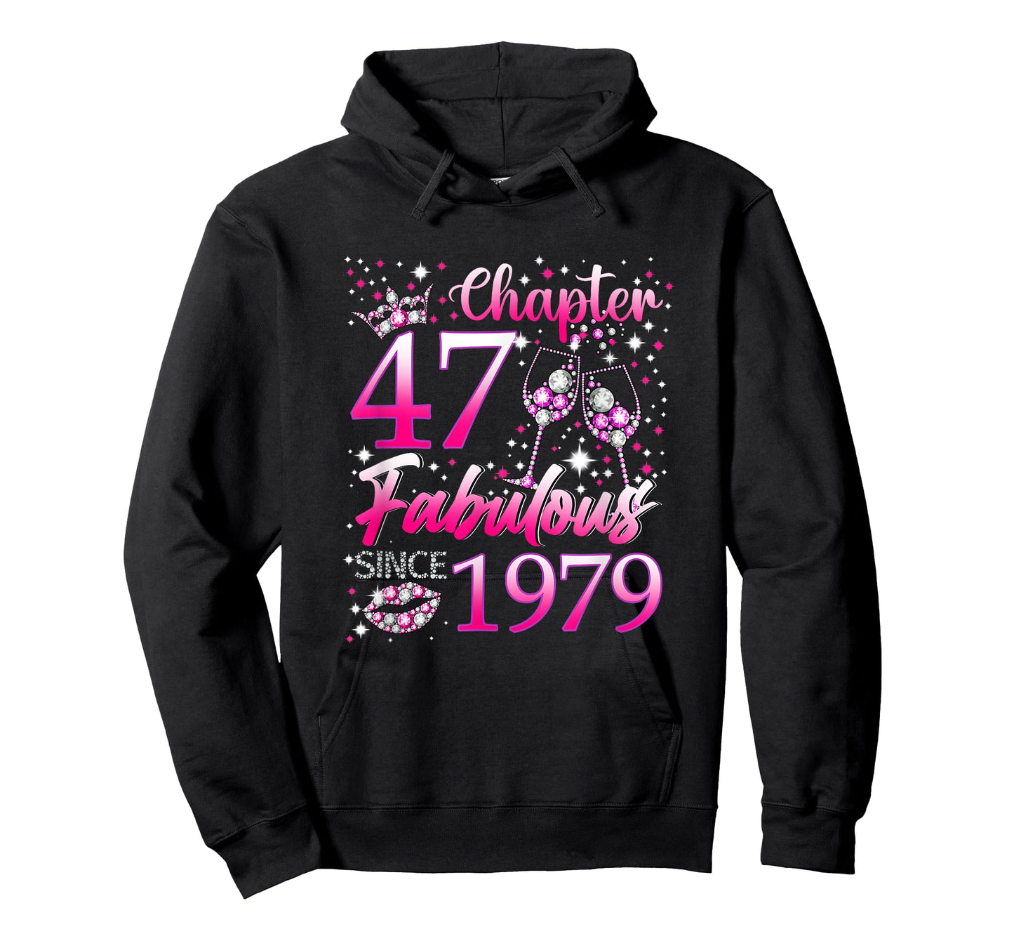Chapter 47 Fabulous Since 1979 47th Birthday Women Girl T-Shirt
