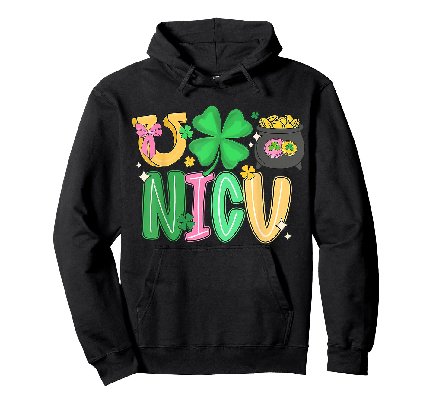 NICU Nurse St Patricks Day Neonatal Intensive Care Unit T-Shirt